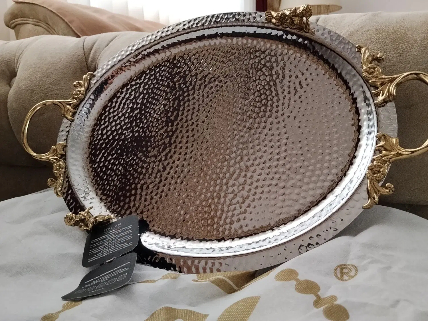 سینی. چای|ظروف سرو و پذیرایی|ساوه, |دیوار