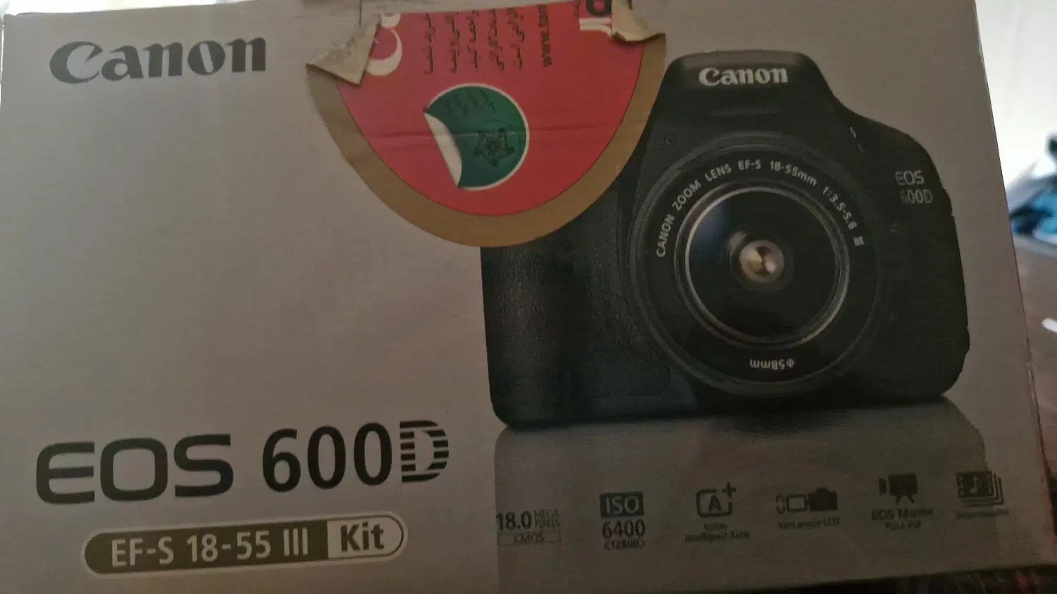 دوربین 600D canon|دوربین عکاسی و فیلمبرداری|رشت, خمیران زاهدان|دیوار