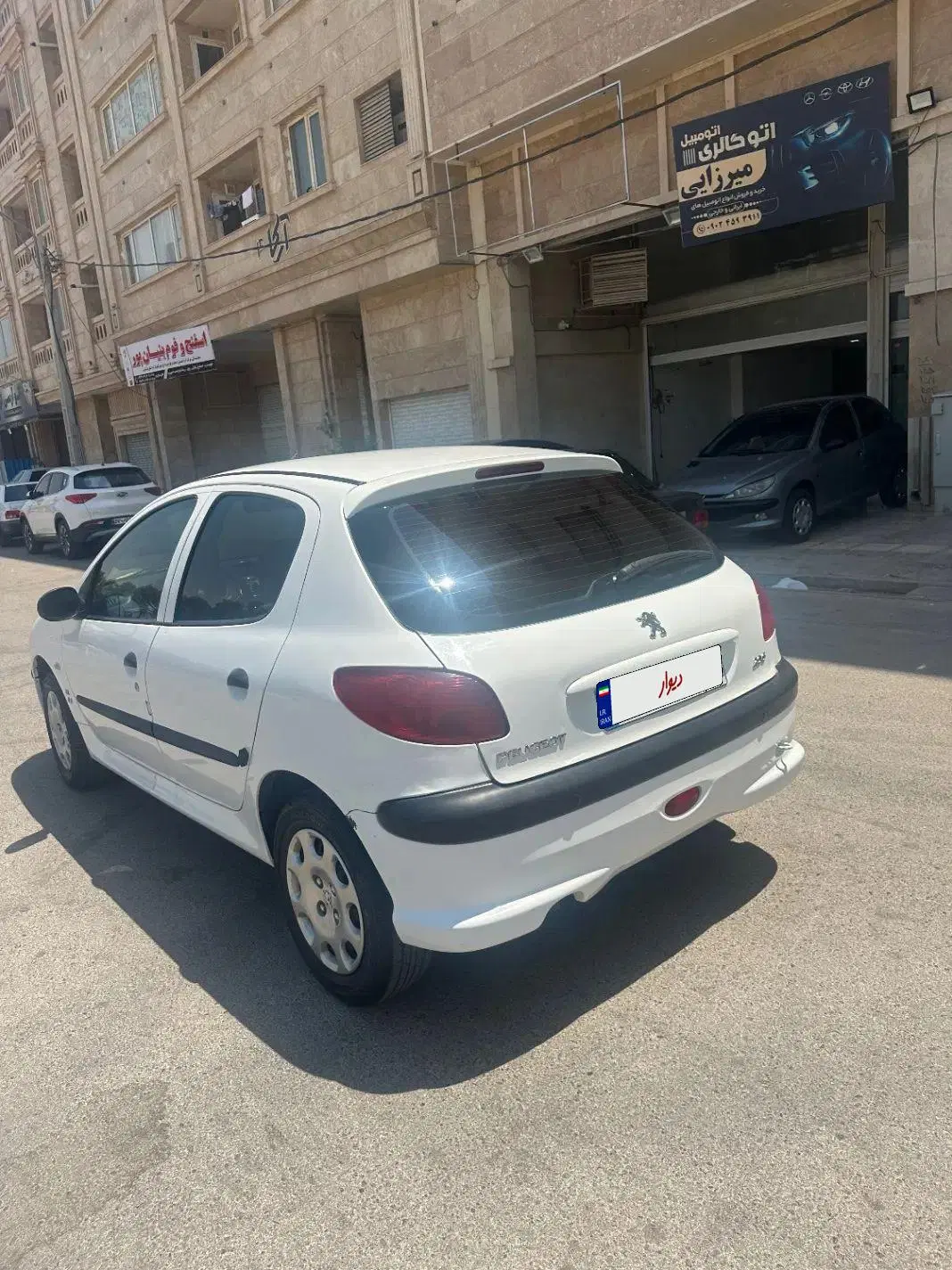 206 مدل 96|خودرو سواری و وانت|شیراز, شهرک فرهنگیان|دیوار