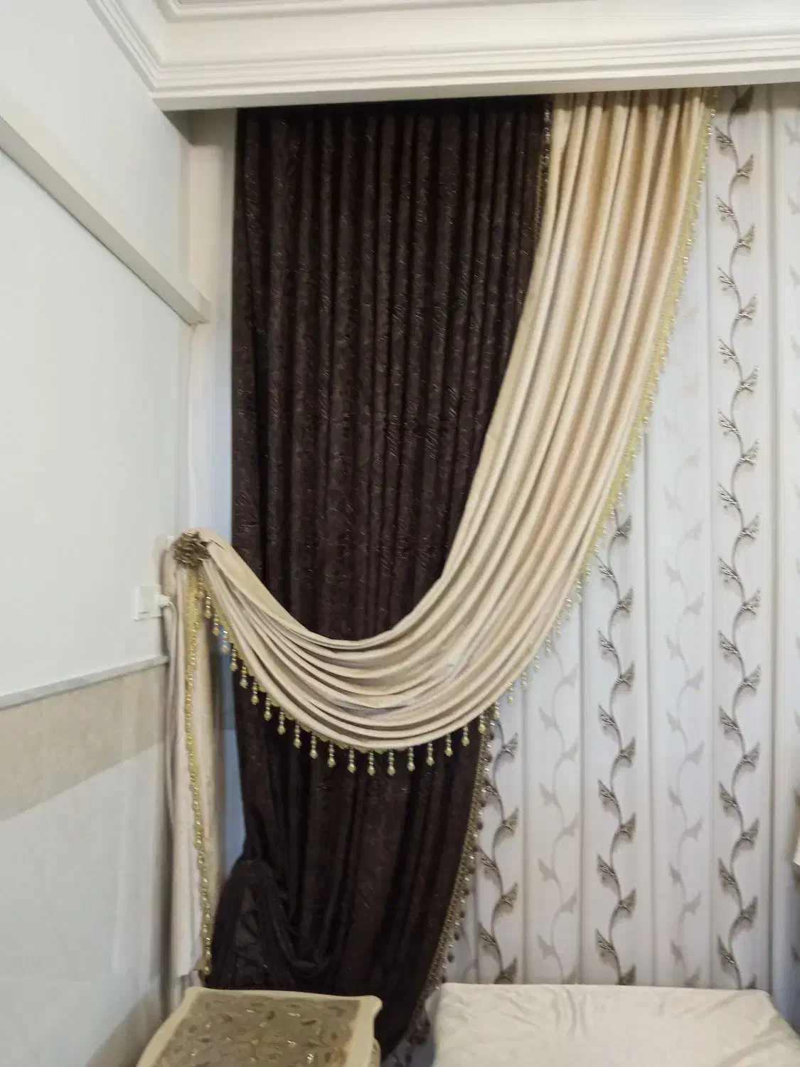 پرده حریر|پرده، رانر، رومیزی|قم, هفت تیر|دیوار