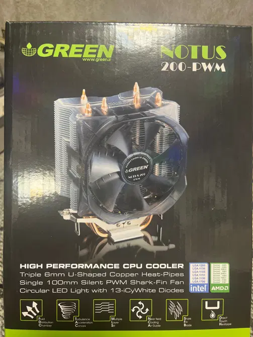 فن cpu|قطعات و لوازم جانبی رایانه|شیراز, آزادگان|دیوار