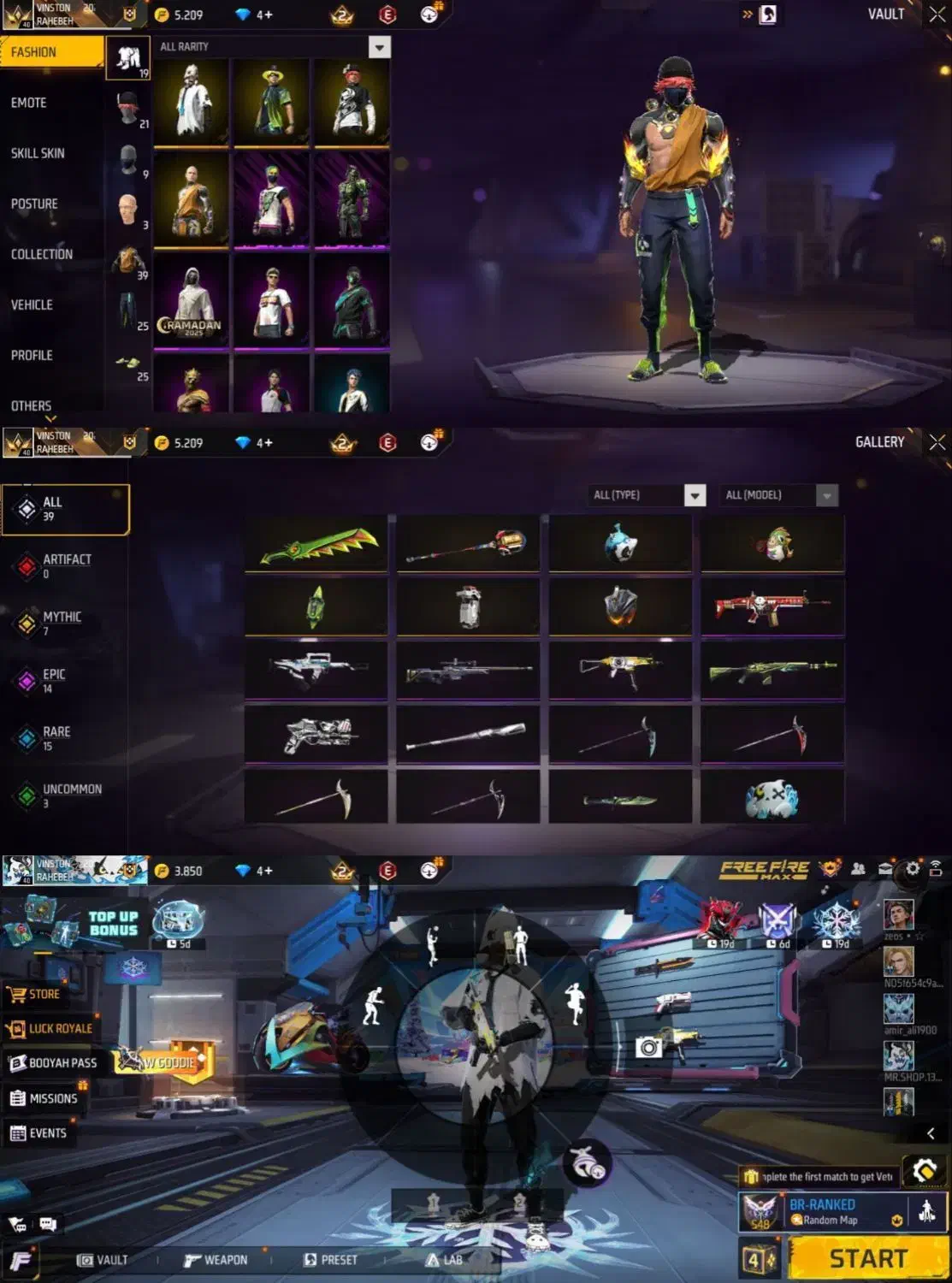 فریفایر|کنسول، بازی ویدئویی و آنلاین|قوچان, |دیوار