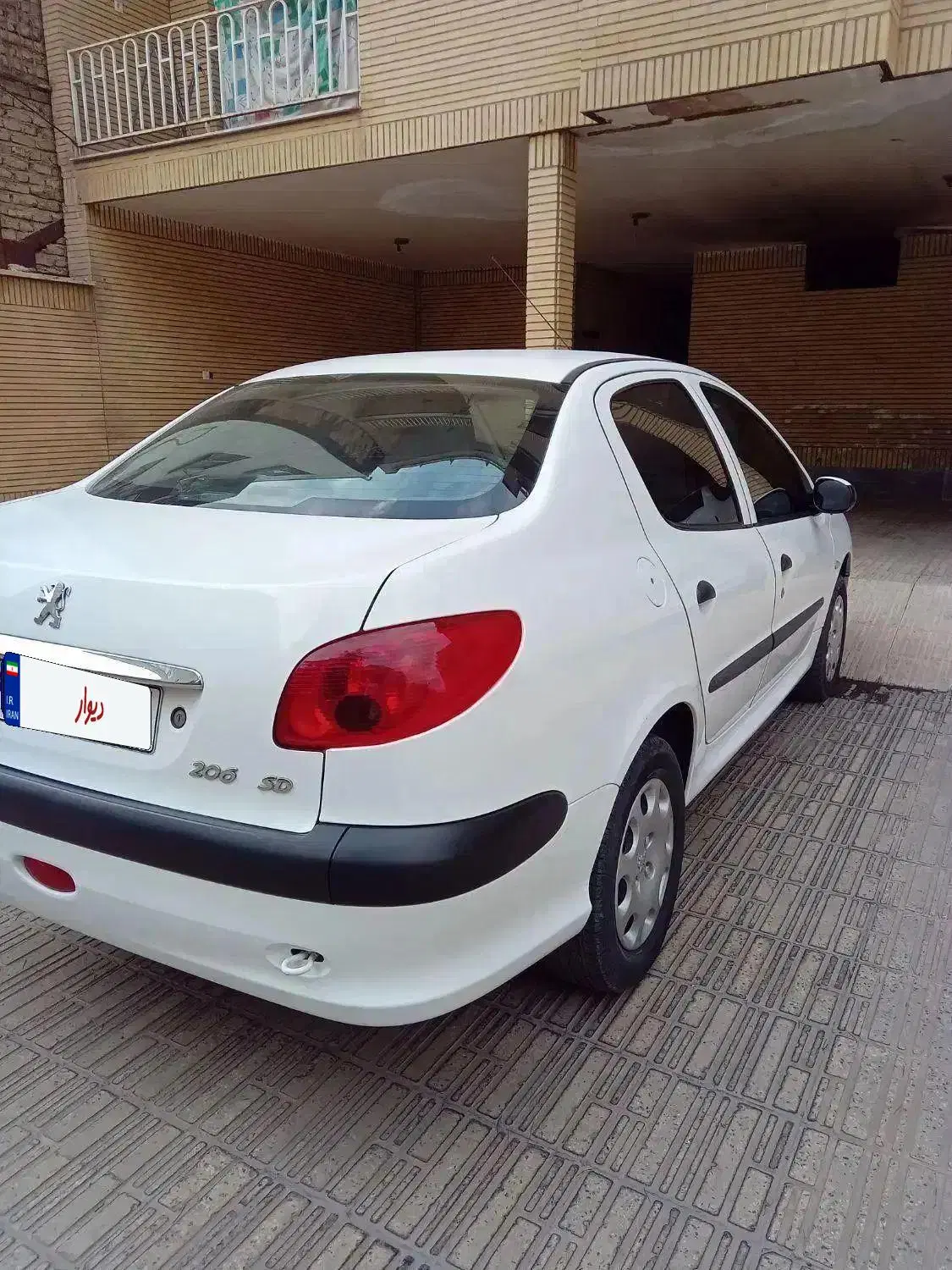 SD 206 مدل 98|خودرو سواری و وانت|قزوین, |دیوار