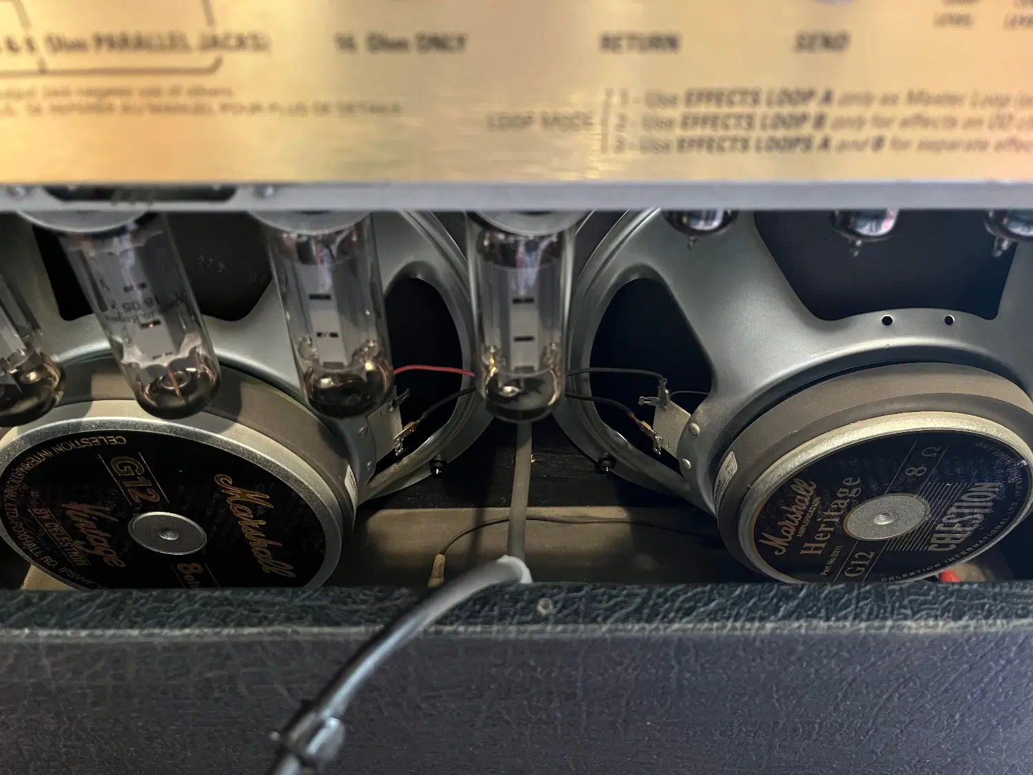 Marshall JCM 2000 TSL 122|گیتار، بیس، امپلیفایر|صحنه, |دیوار
