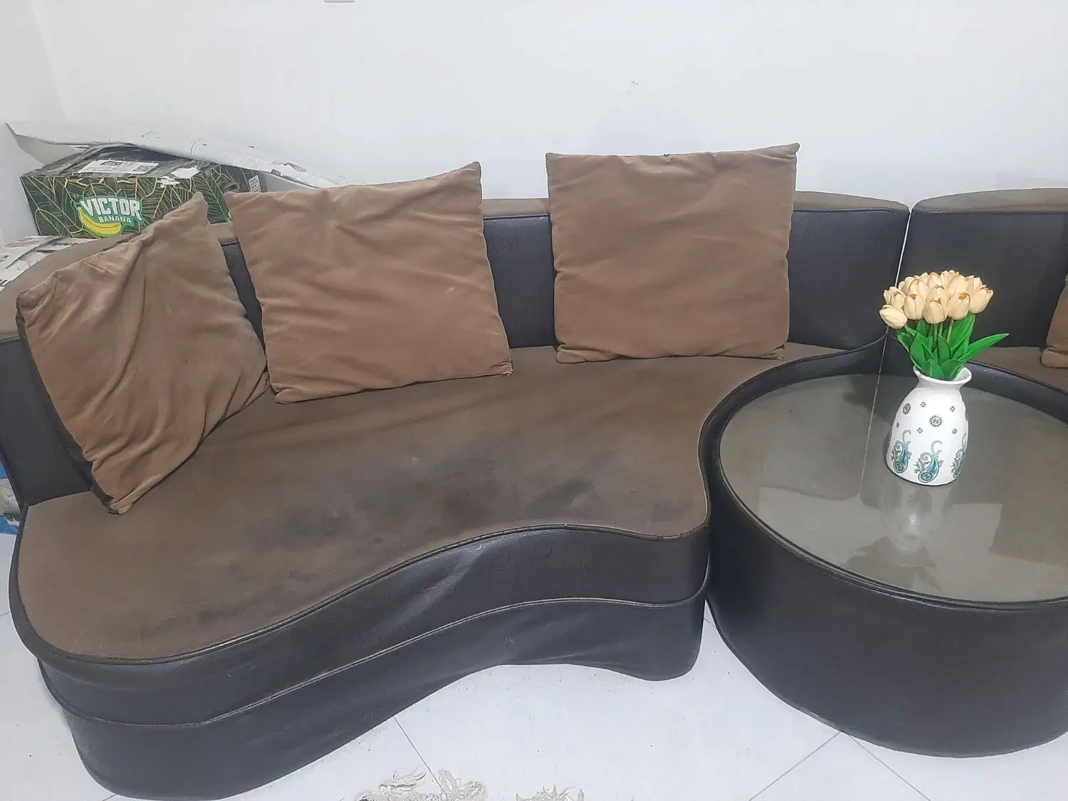 مبل L|مبلمان خانگی و میز عسلی|رشت, سعدی (تختی)|دیوار