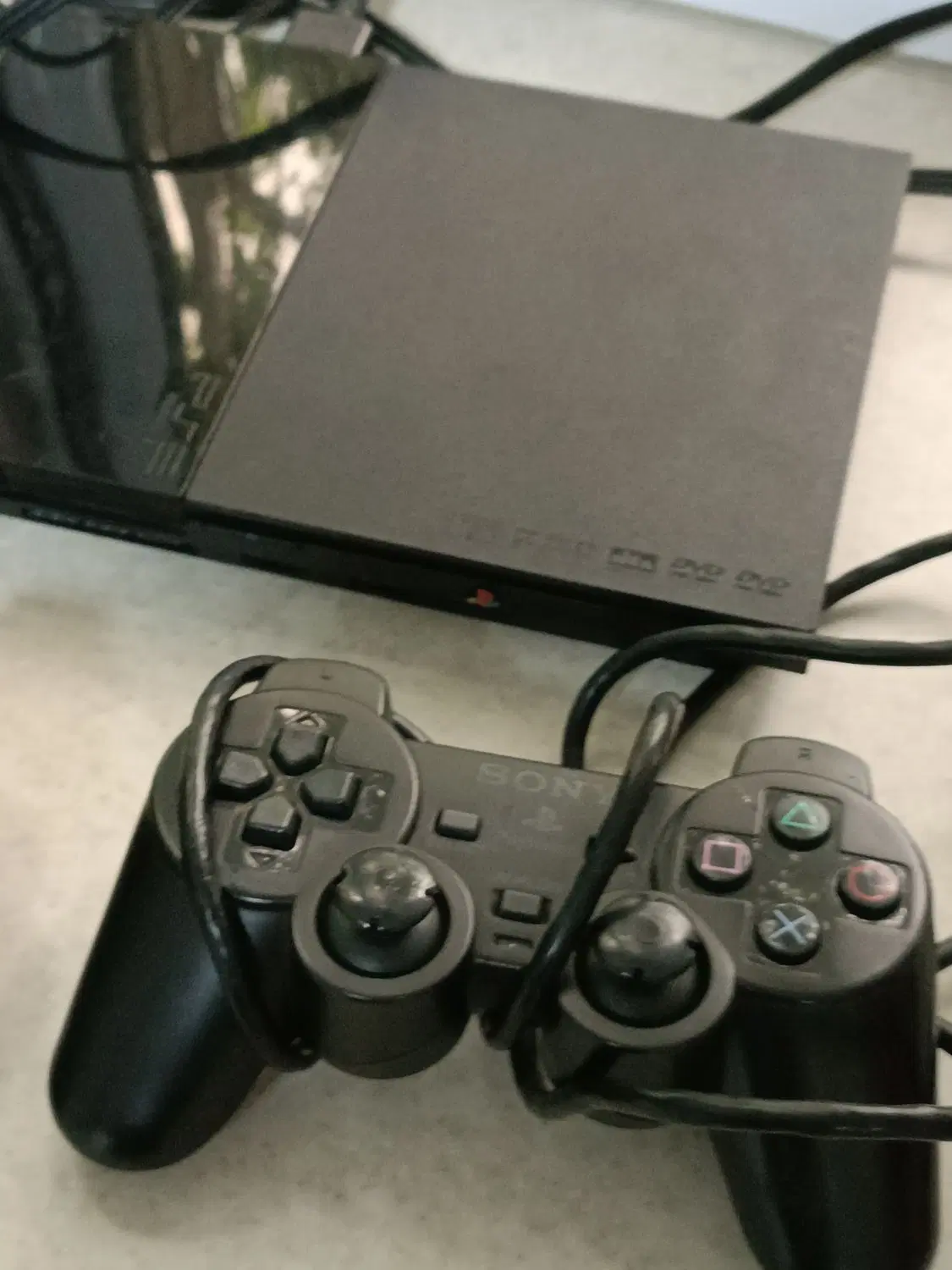 ps2 همراه ۲ دسته و بازی|کنسول، بازی ویدئویی و آنلاین|کرج, حصارک بالا|دیوار
