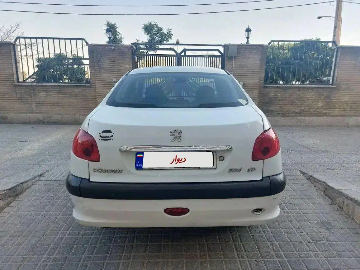 ۲۰۶ اس دی v8|خودرو سواری و وانت|تهران, باغ فیض|دیوار