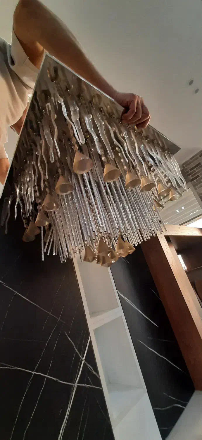 لوستر|لوستر و چراغ آویز|بابل, |دیوار