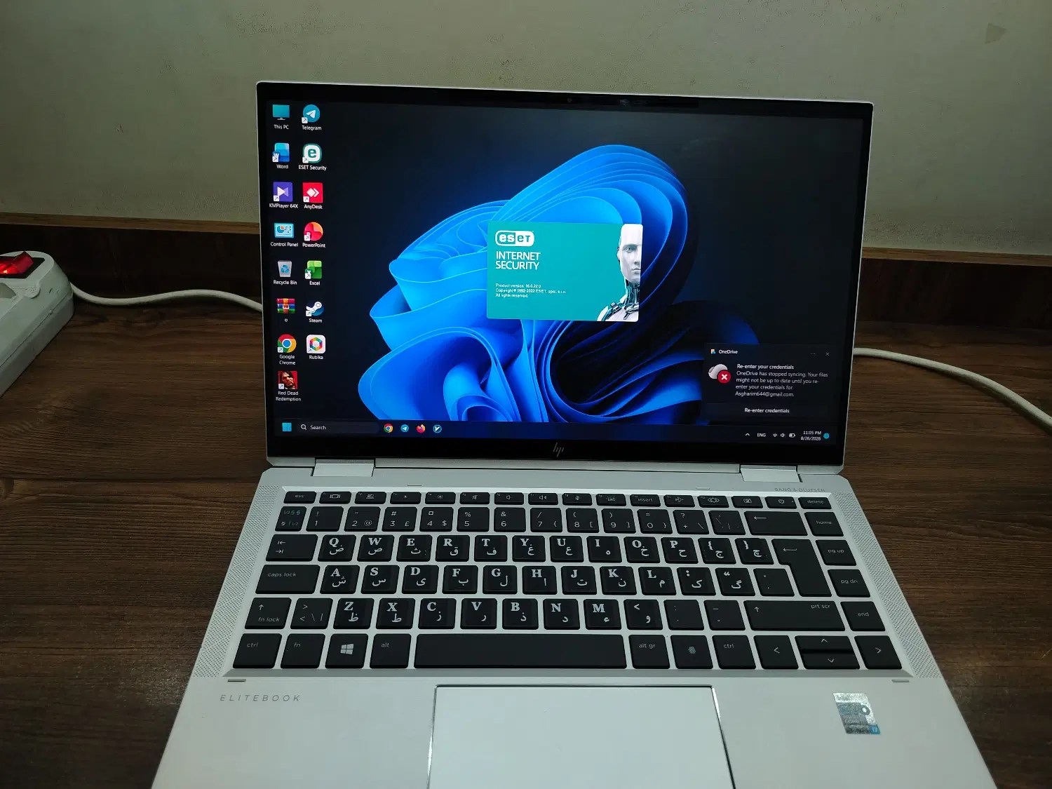 Hp elitebook full touch|رایانه همراه|باقرشهر, |دیوار