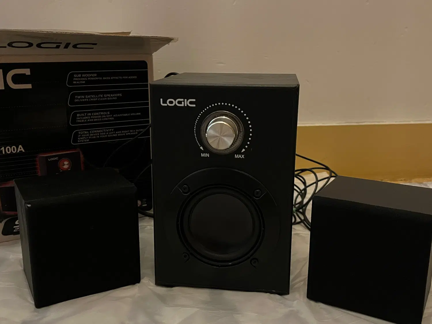 اسپیکر logic|سیستم صوتی خانگی|کرج, فاز ۵ مهرشهر|دیوار
