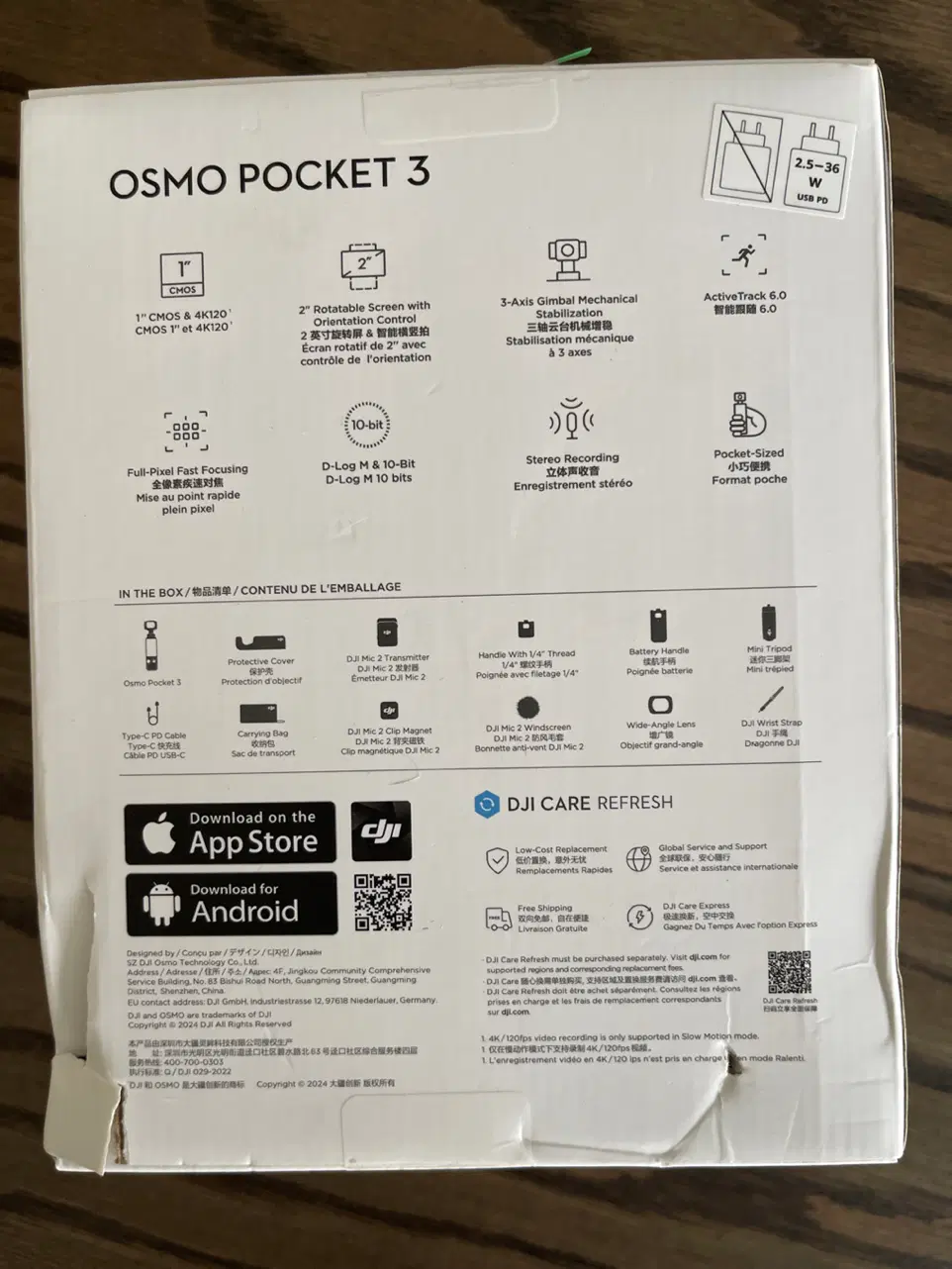DJI Osmo Pocket 3 Creator Combo|دوربین عکاسی و فیلم‌برداری|تبریز, |دیوار