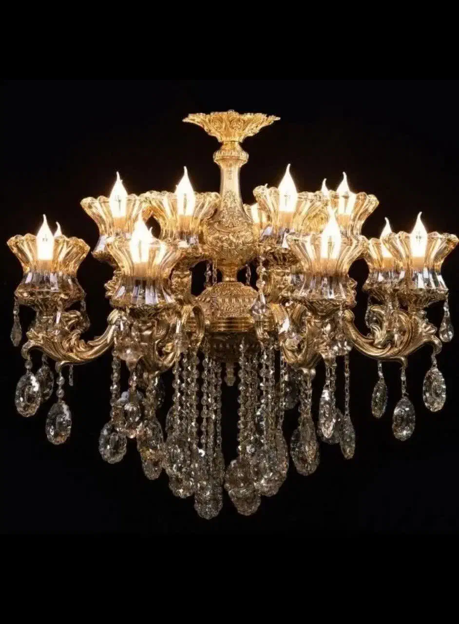 برنز اریا|لوستر و چراغ آویز|قم, ولیعصر|دیوار