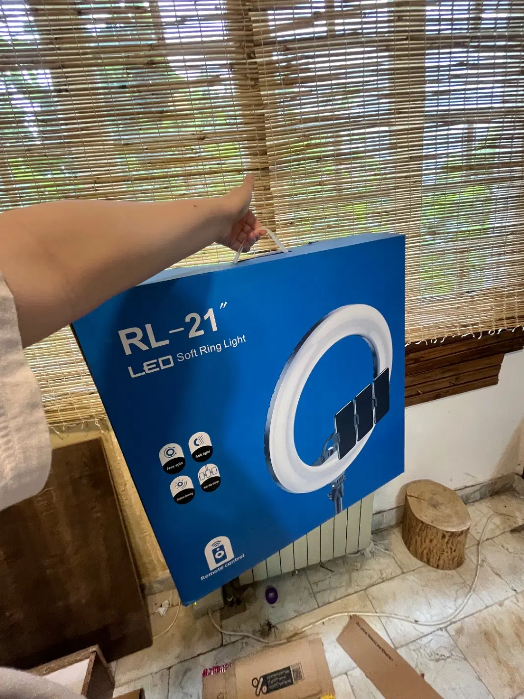 رینگ لایت RL-21|دوربین عکاسی و فیلمبرداری|رشت, سعدی (تختی)|دیوار