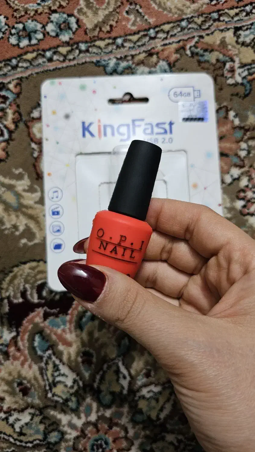 فلش ۶۴ گیگابایت فانتزی طرح لاک کینگ فست KING FAST|لوازم جانبی موبایل و تبلت|قم, در بهشت|دیوار