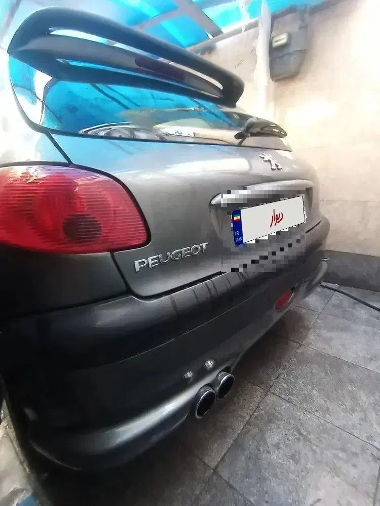 ۲۰۶ درحد صفر|خودرو سواری و وانت|مشهد, حسابی جنوبی (شهرک غرب)|دیوار