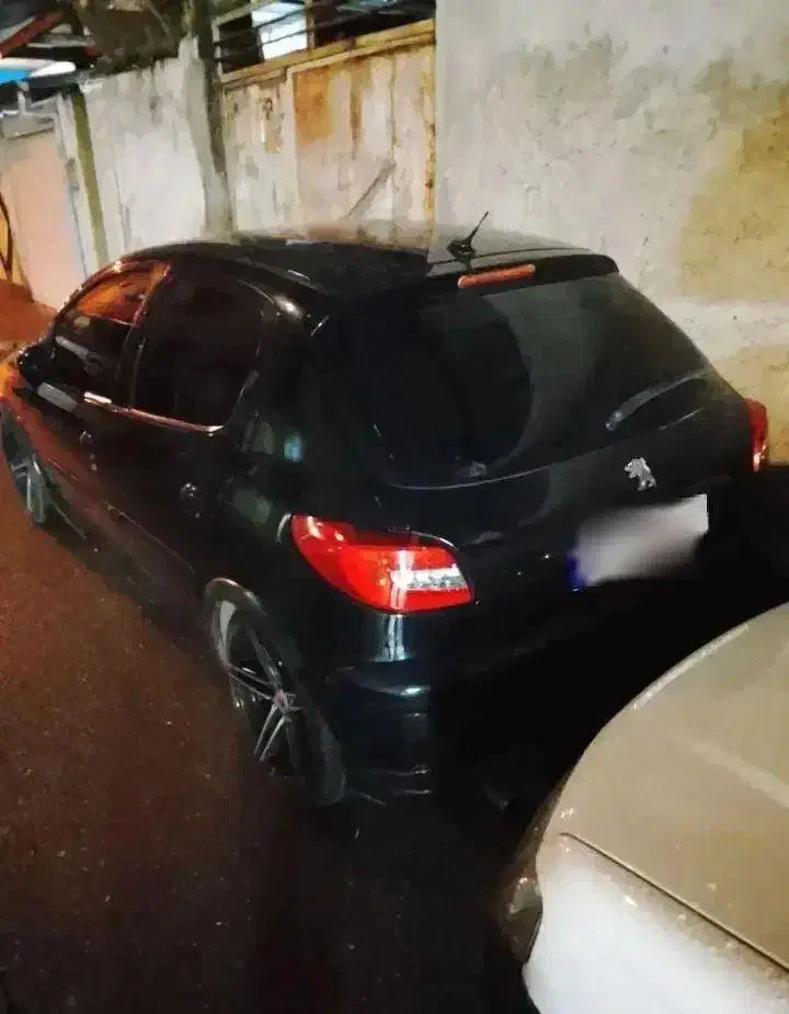 206 تیپ دو|خودرو سواری و وانت|رشت, باهنر|دیوار