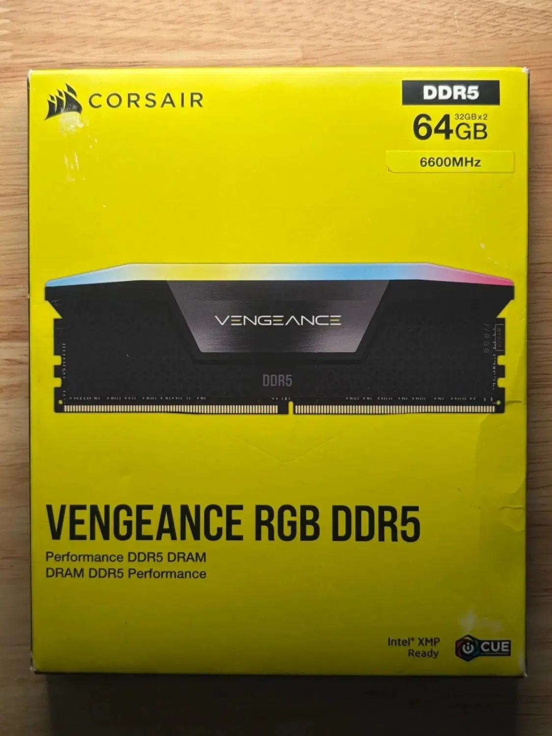 VENGEANCE RGB 64GB DDR5 6600 CL32|قطعات و لوازم جانبی رایانه|تهران, ایوانک|دیوار