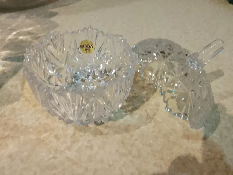 قندان کریستال سوگاه ژاپن 400نو|ظروف سرو و پذیرایی|تهران, سجاد|دیوار