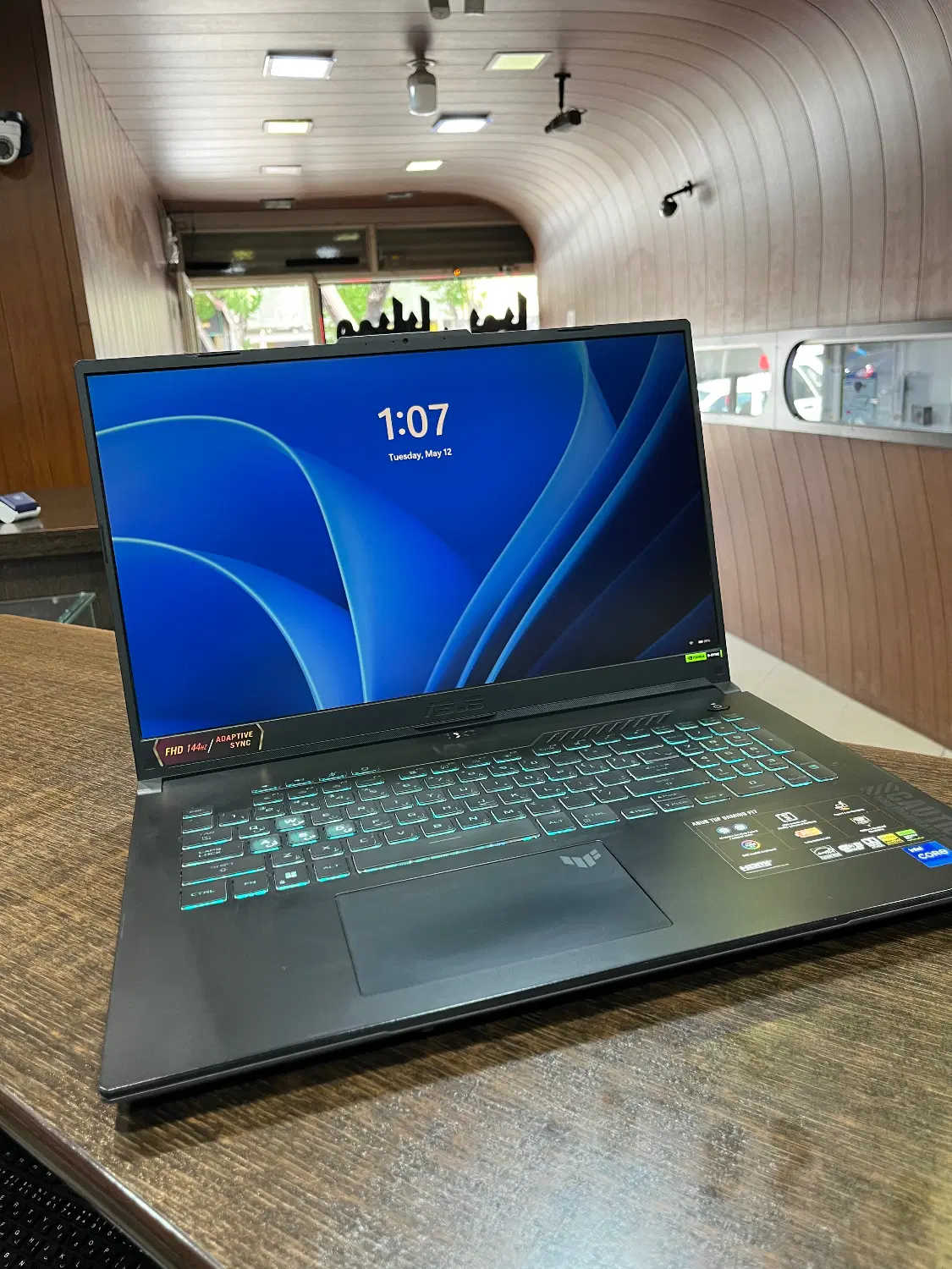 ASUS TUF Gaming F17 FX707VU|رایانه همراه|لنجان, |دیوار