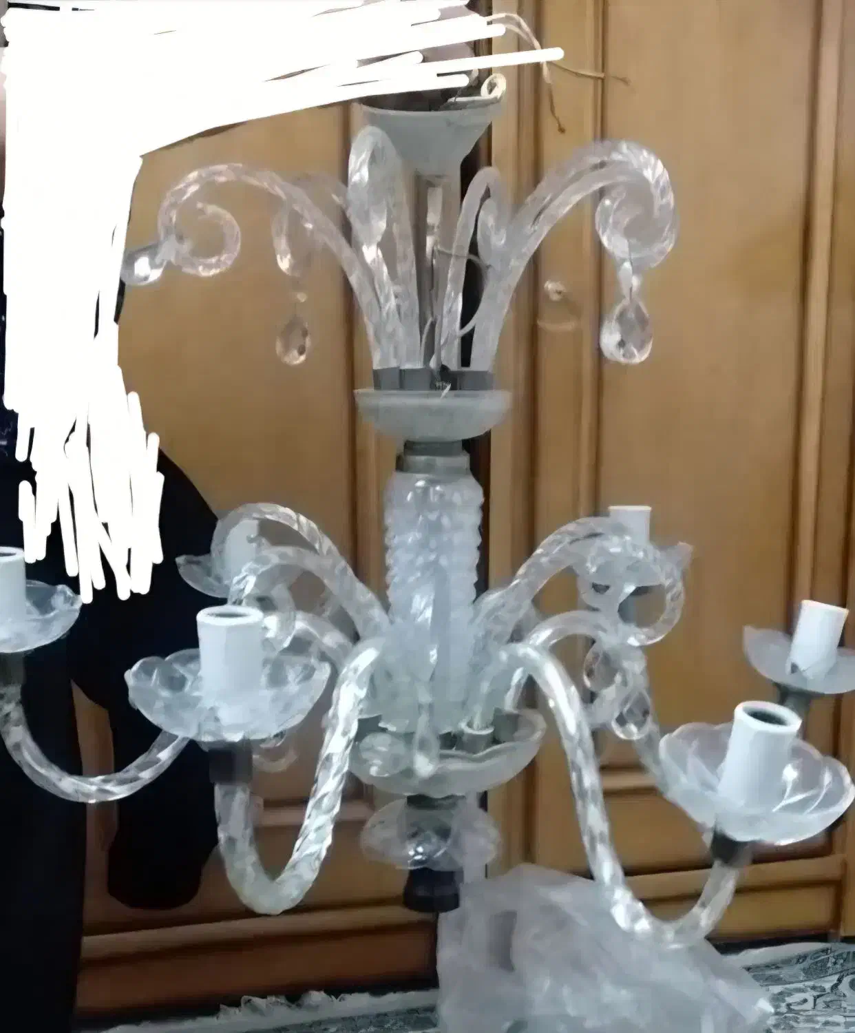 لوستر|لوستر و چراغ آویز|فلاورجان, |دیوار