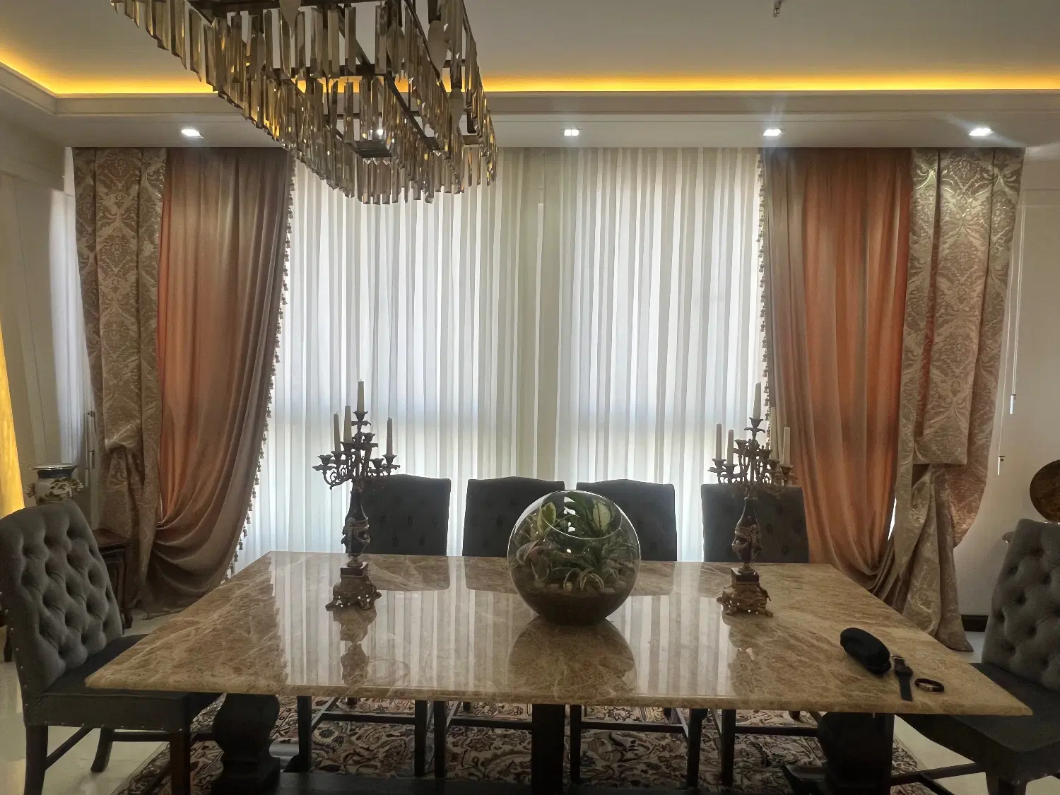 پرده|پرده، رانر، رومیزی|مشهد, فردوسی|دیوار