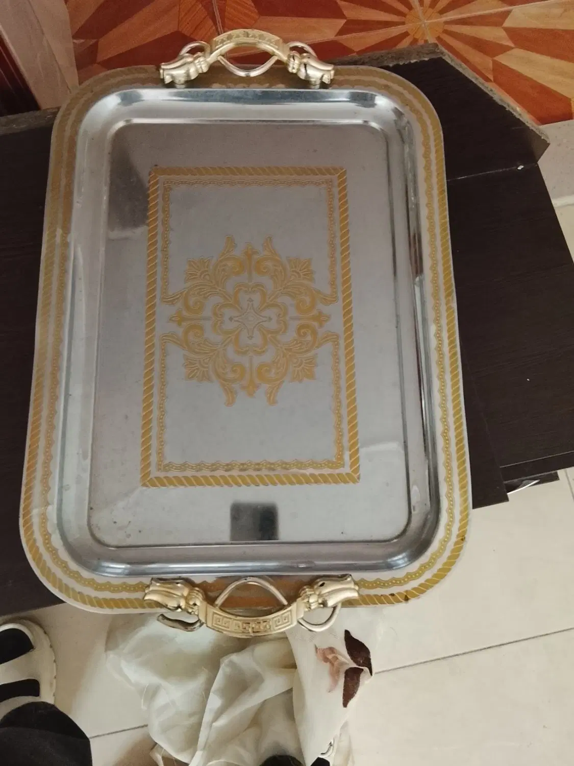 سینی|ظروف سرو و پذیرایی|ساری, |دیوار
