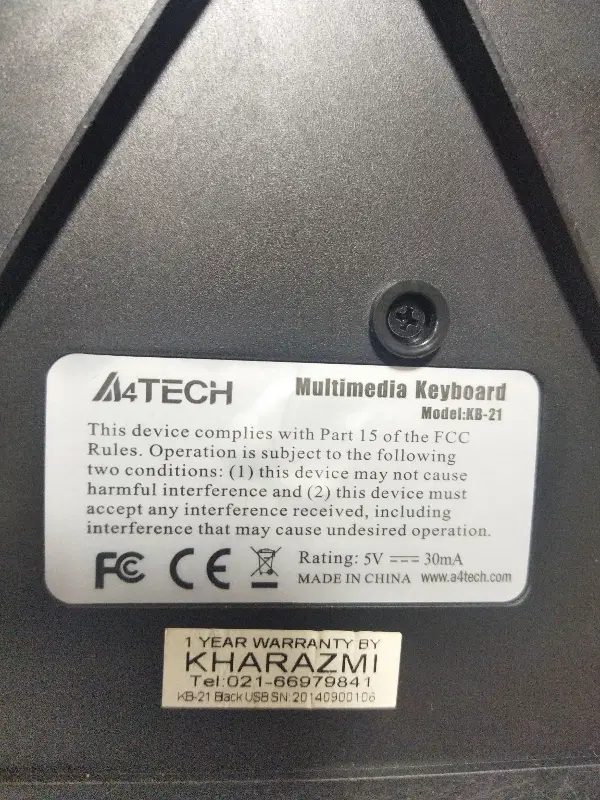 کیبورد a4tech|قطعات و لوازم جانبی رایانه|تبریز, |دیوار