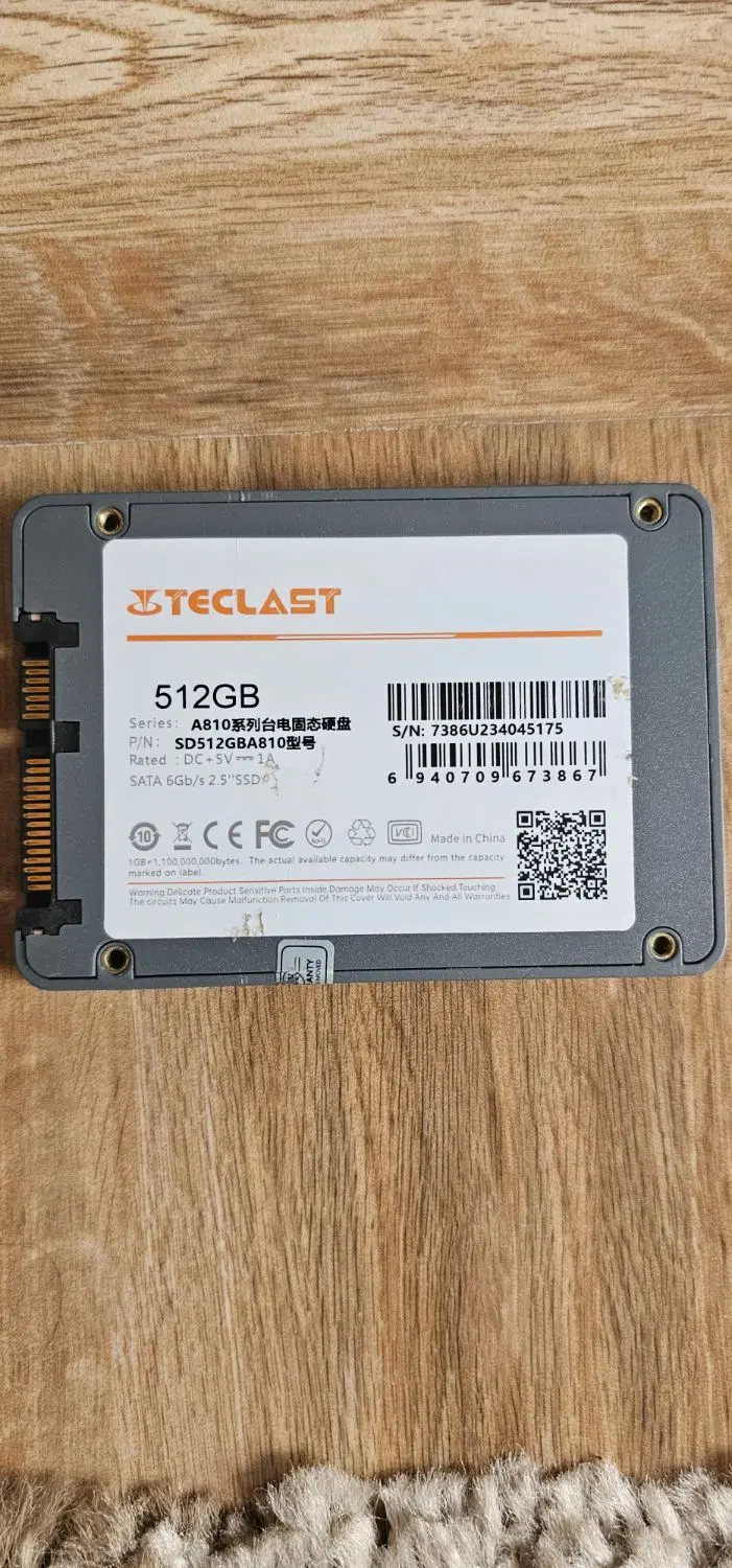 هارد SSD - 512GB|قطعات و لوازم جانبی رایانه|رامسر, |دیوار