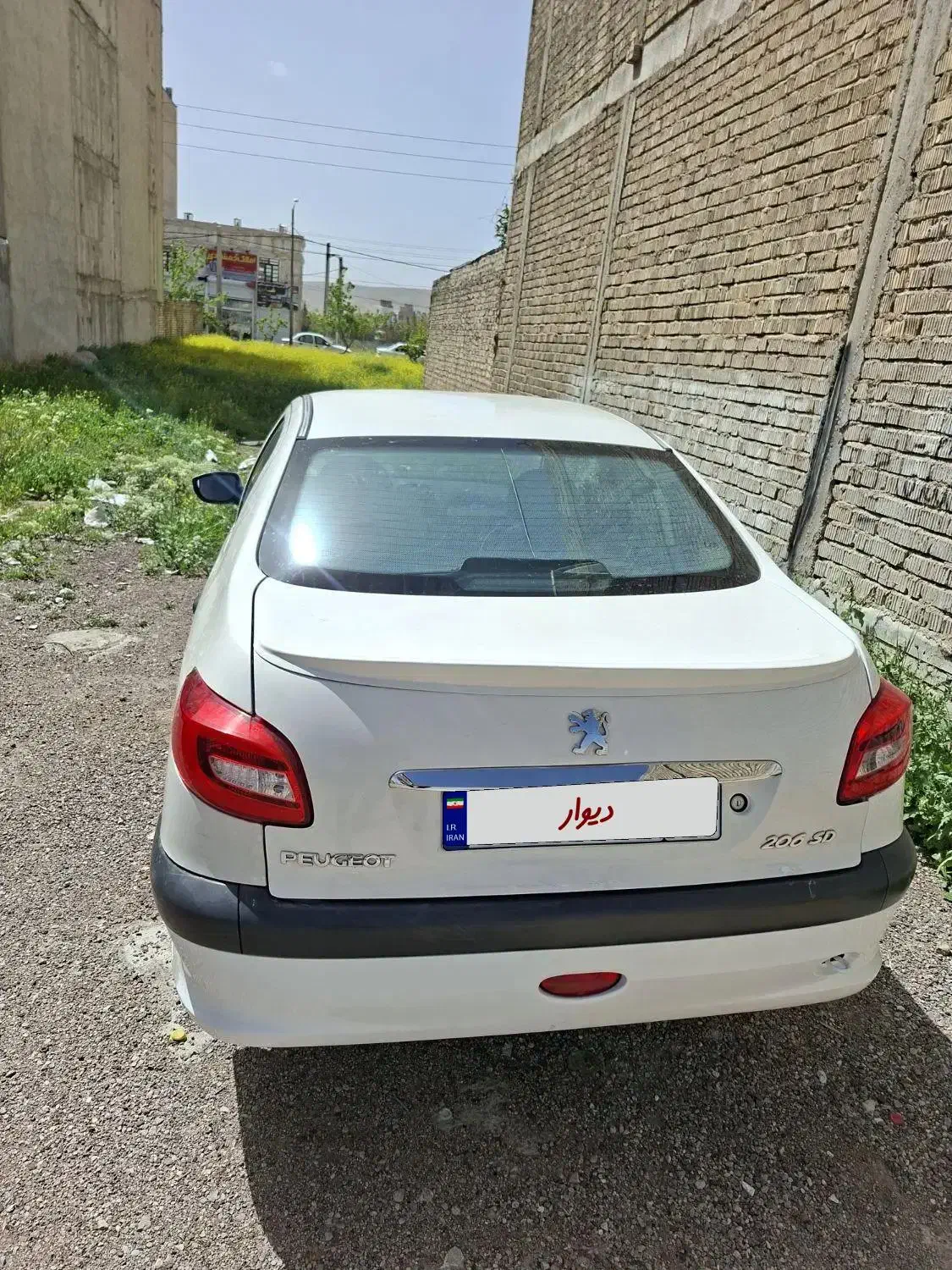 SD 206|خودرو سواری و وانت|شیراز, شهرک رضوان|دیوار