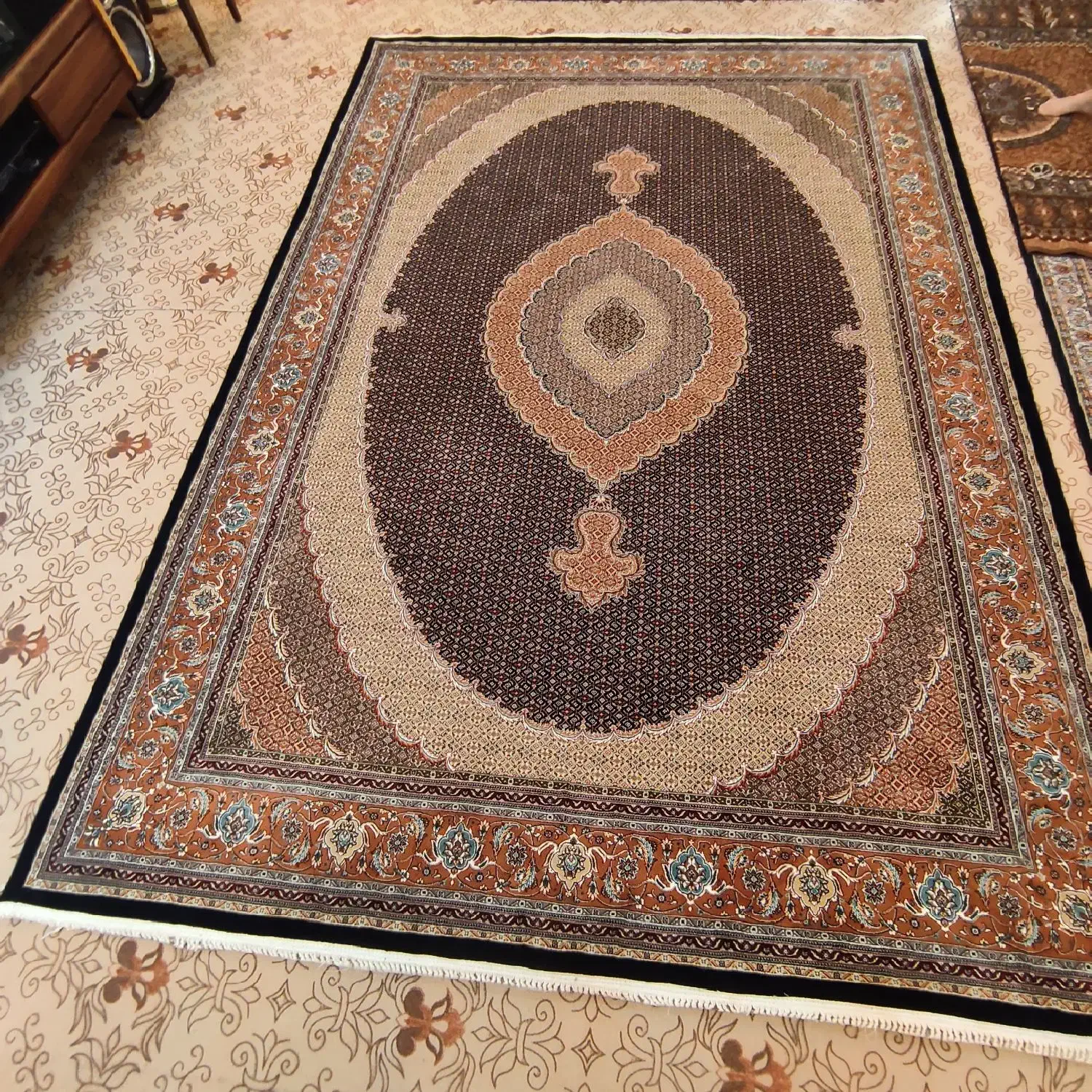 فرش|فرش|تبریز, |دیوار