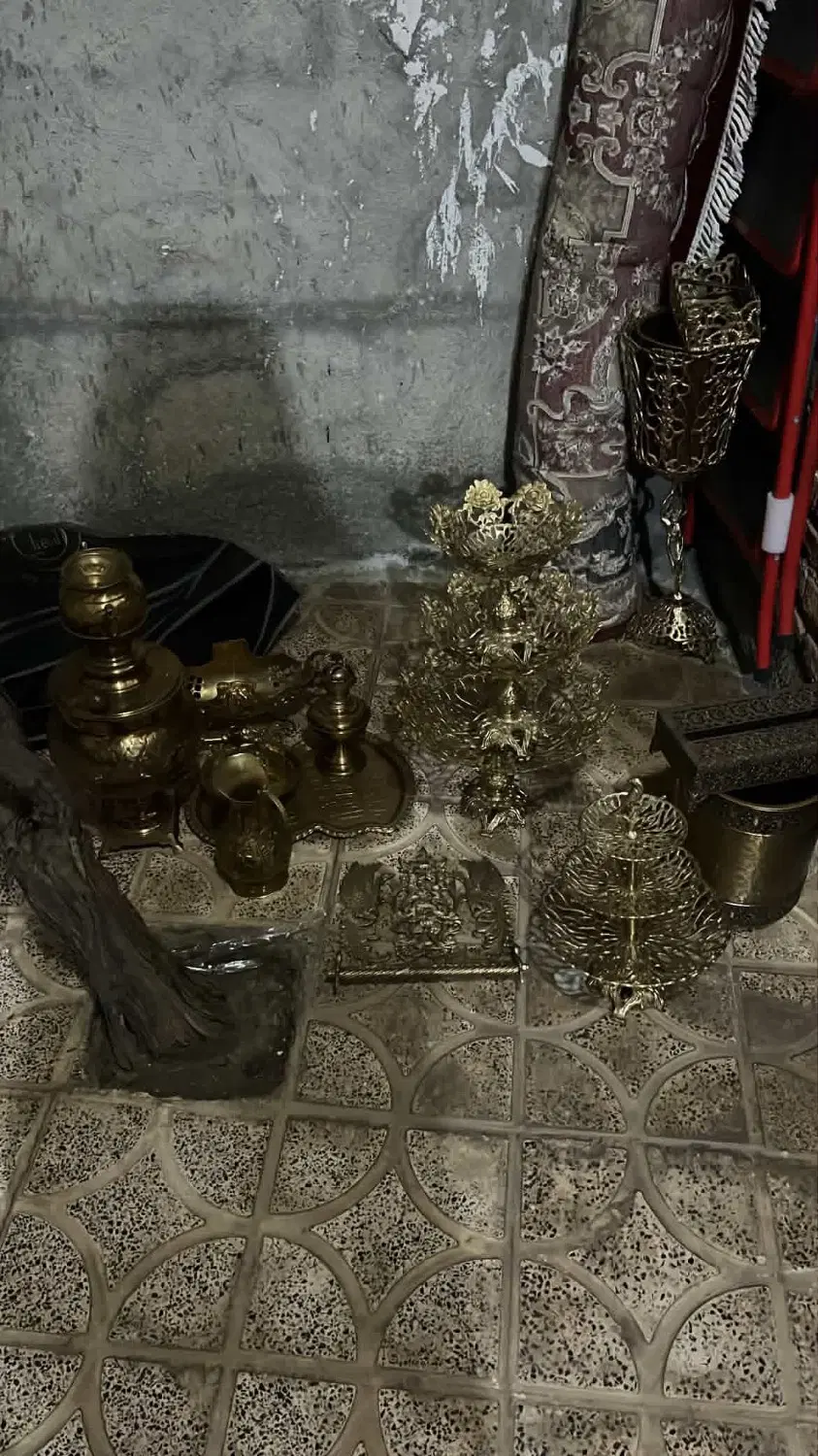 برنز|ظروف سرو و پذیرایی|گرمی, |دیوار