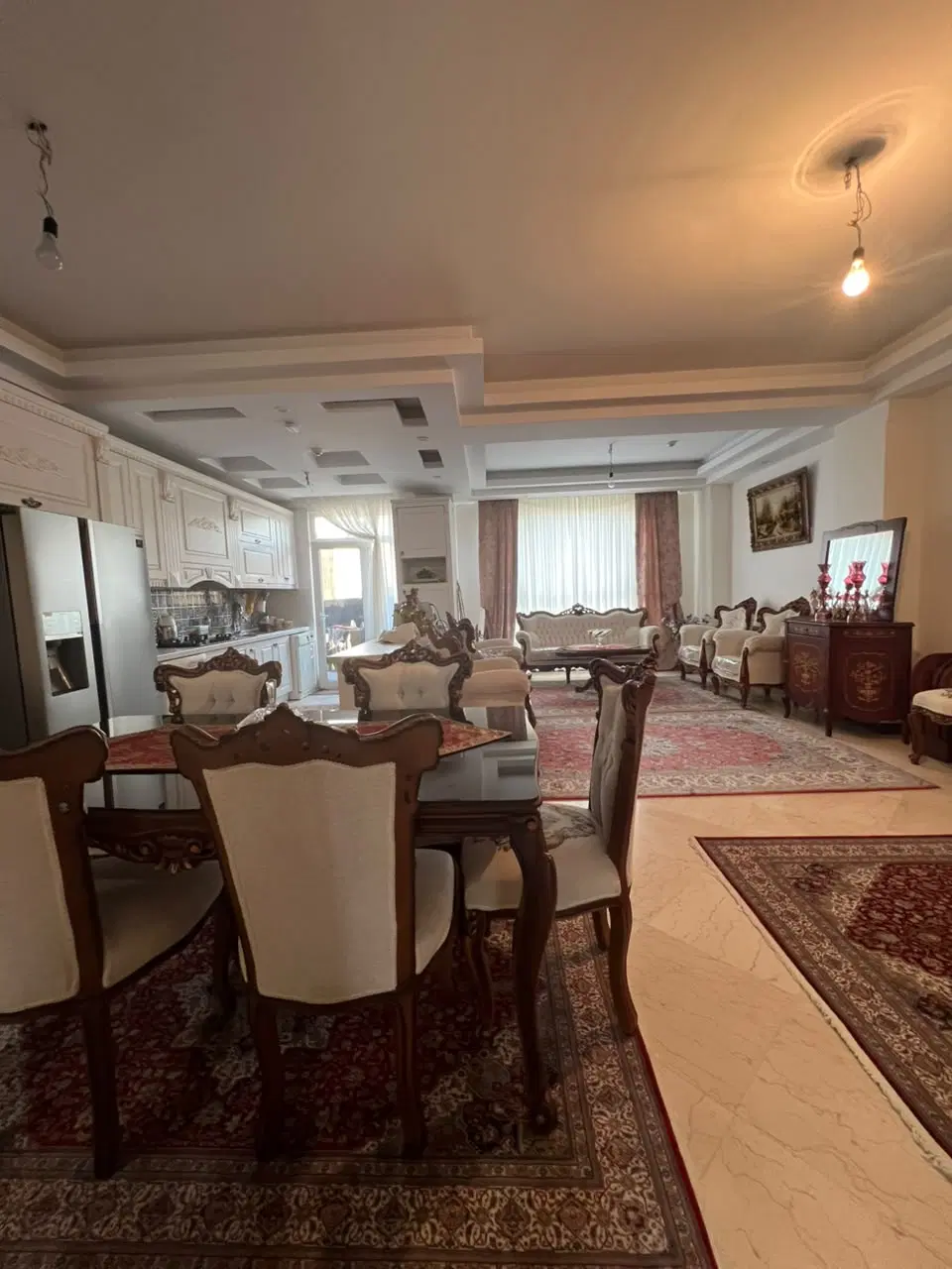 ۱۰۷متر۲خ سالن پرده خور تاپ لوکیشن چهارباغ|فروش آپارتمان|تهران, جنت‌آباد جنوبی|دیوار