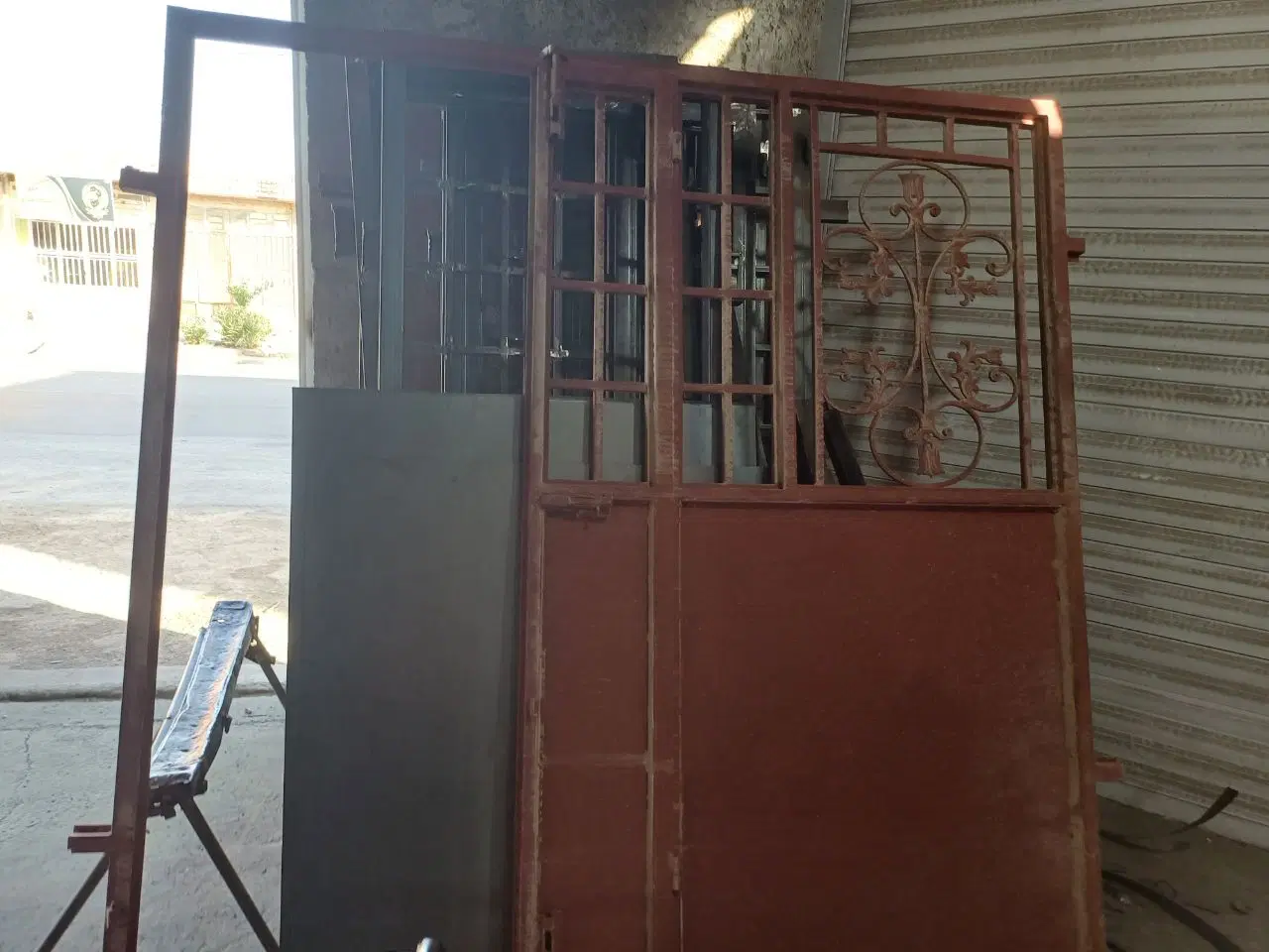درب آهنی|مصالح و تجهیزات ساختمان|زابل, |دیوار