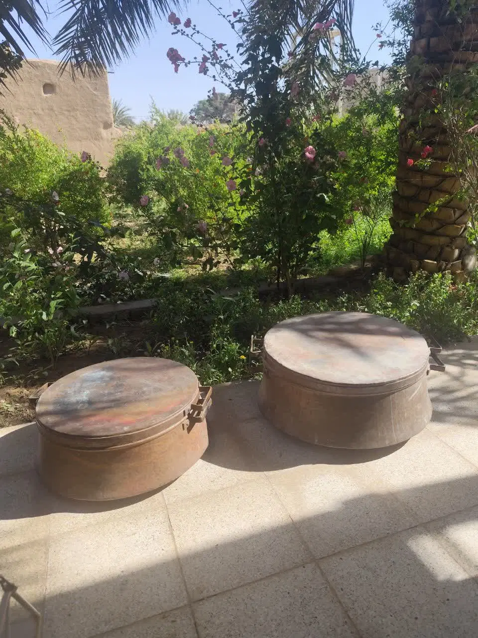 دیگ مسی|کلکسیون اشیاء عتیقه|میبد, |دیوار