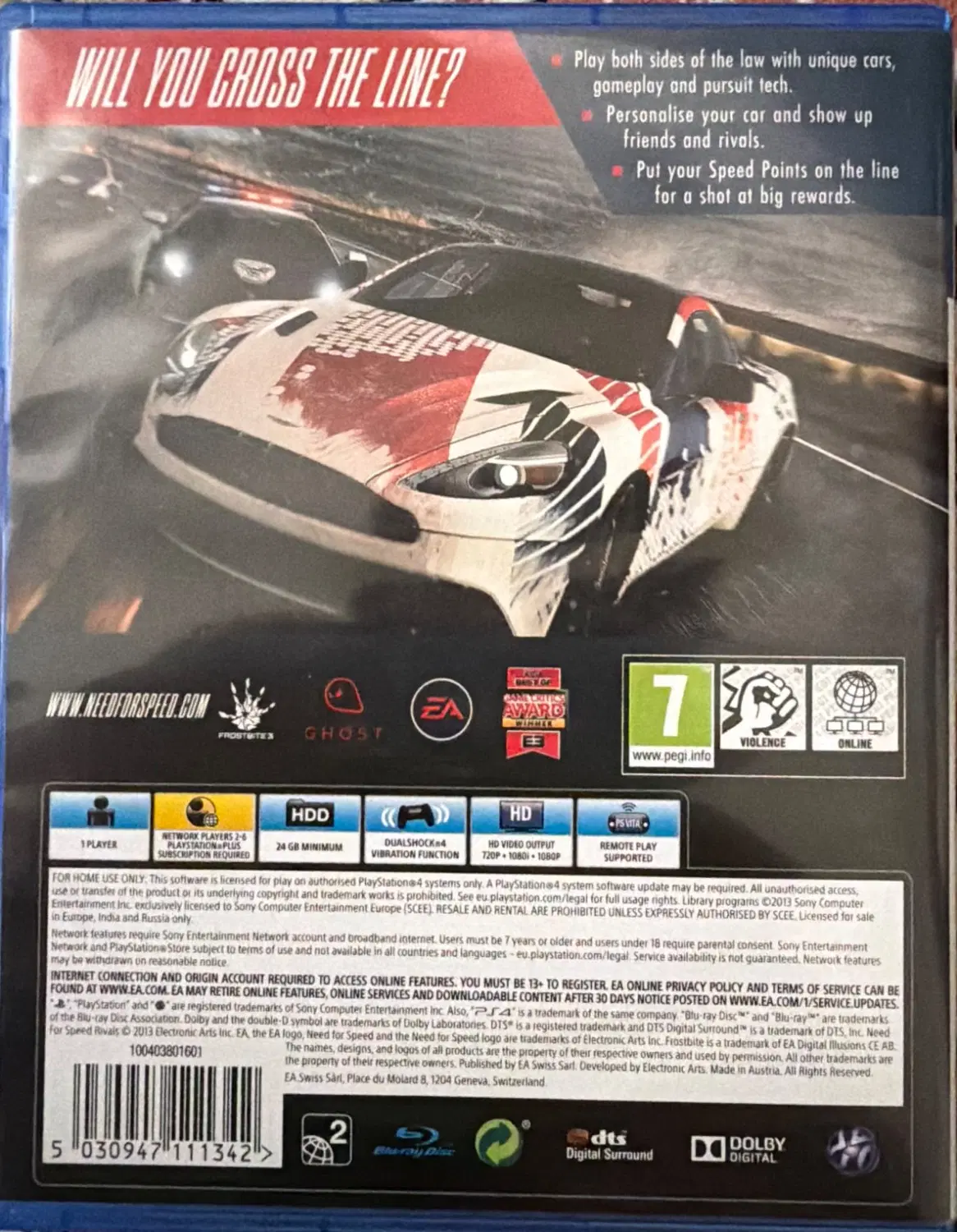 gta v-need for speed rivals-ps4|کنسول، بازی ویدئویی و آنلاین|لاهیجان, شیشه گران|دیوار