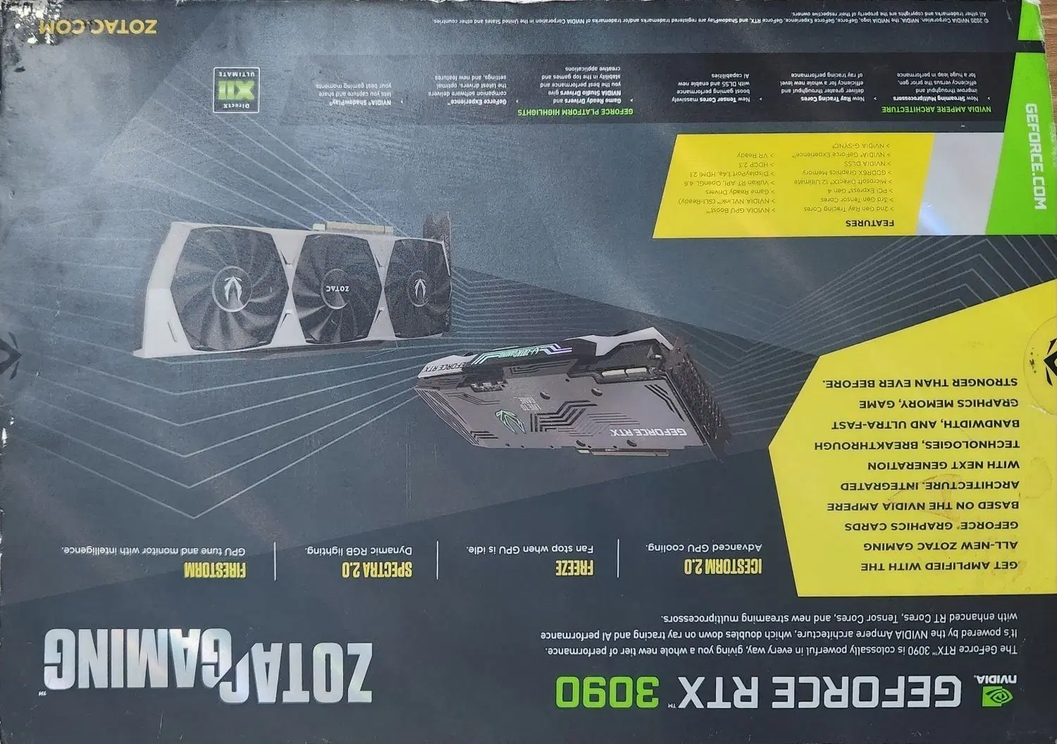 zotac rtx 3090 24GB|قطعات و لوازم جانبی رایانه|تهران, ولنجک|دیوار