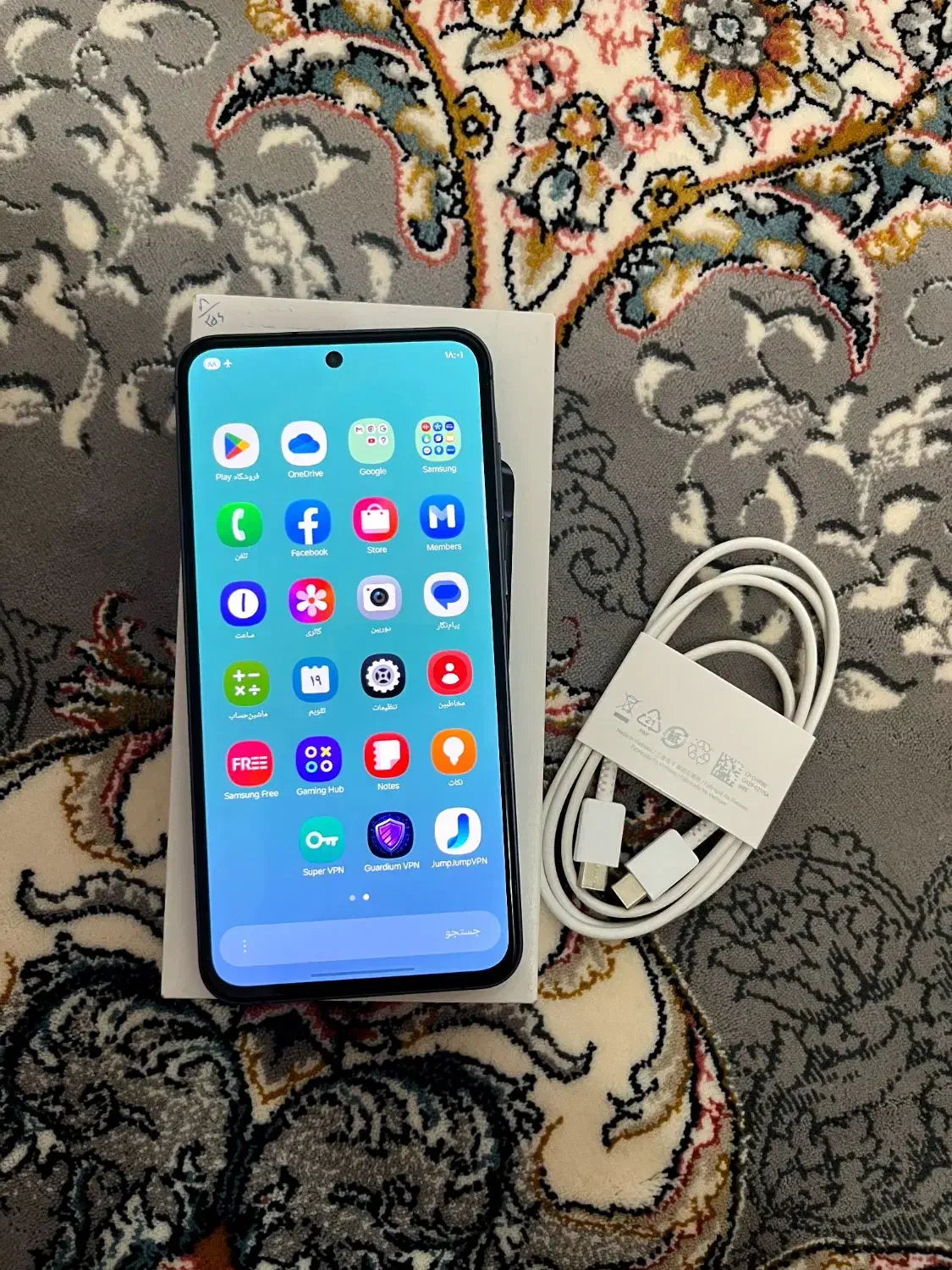 samsung a55 8/256|موبایل|مبارکه, |دیوار