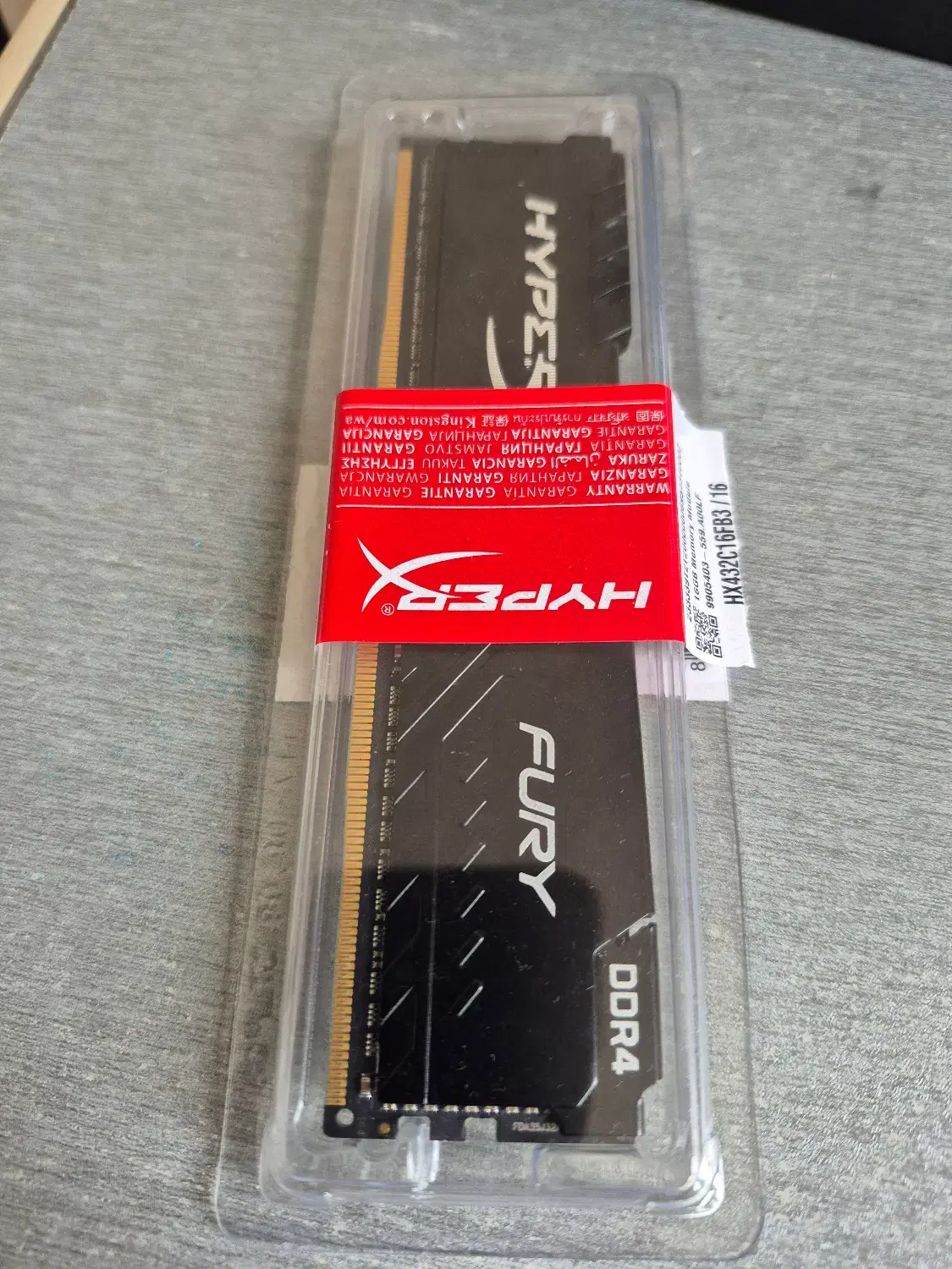 HyperX Fury 16GB DDR4 3200MHz CL16|قطعات و لوازم جانبی رایانه|تکاب, |دیوار