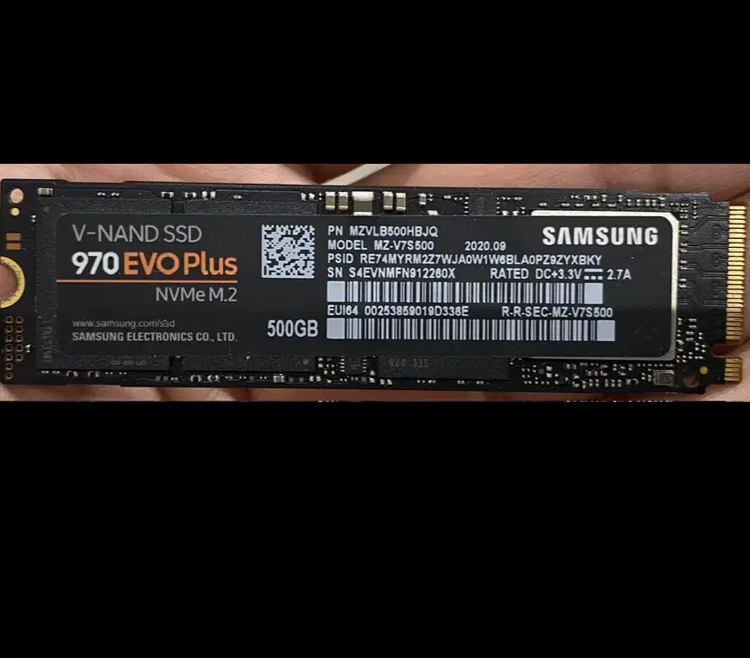Samsung 970 evo Plus 500GB|قطعات و لوازم جانبی رایانه|تهران, شهرک آپادانا|دیوار