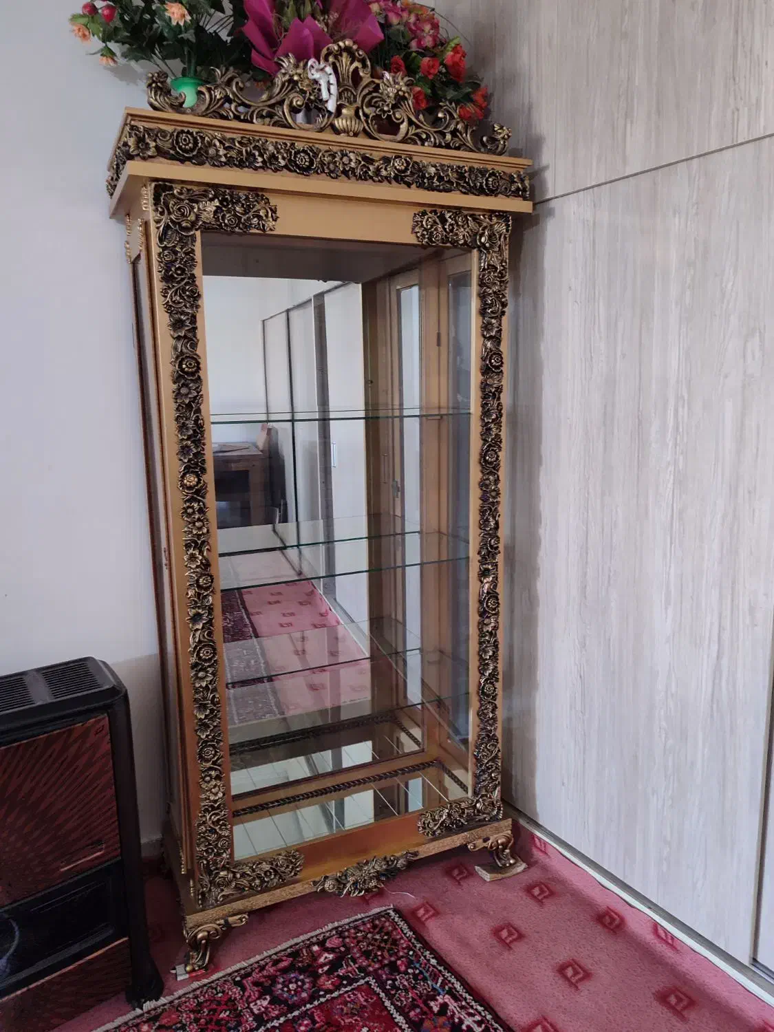 بوفه چوبی|بوفه، ویترین، کنسول|تبریز, |دیوار