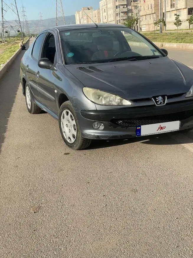 206 Sd v8 بی رنگ|خودرو سواری و وانت|قزوین, |دیوار