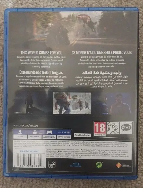 PS4  DAYS GONE|کنسول، بازی ویدئویی و آنلاین|مشهد, شهید بهشتی|دیوار