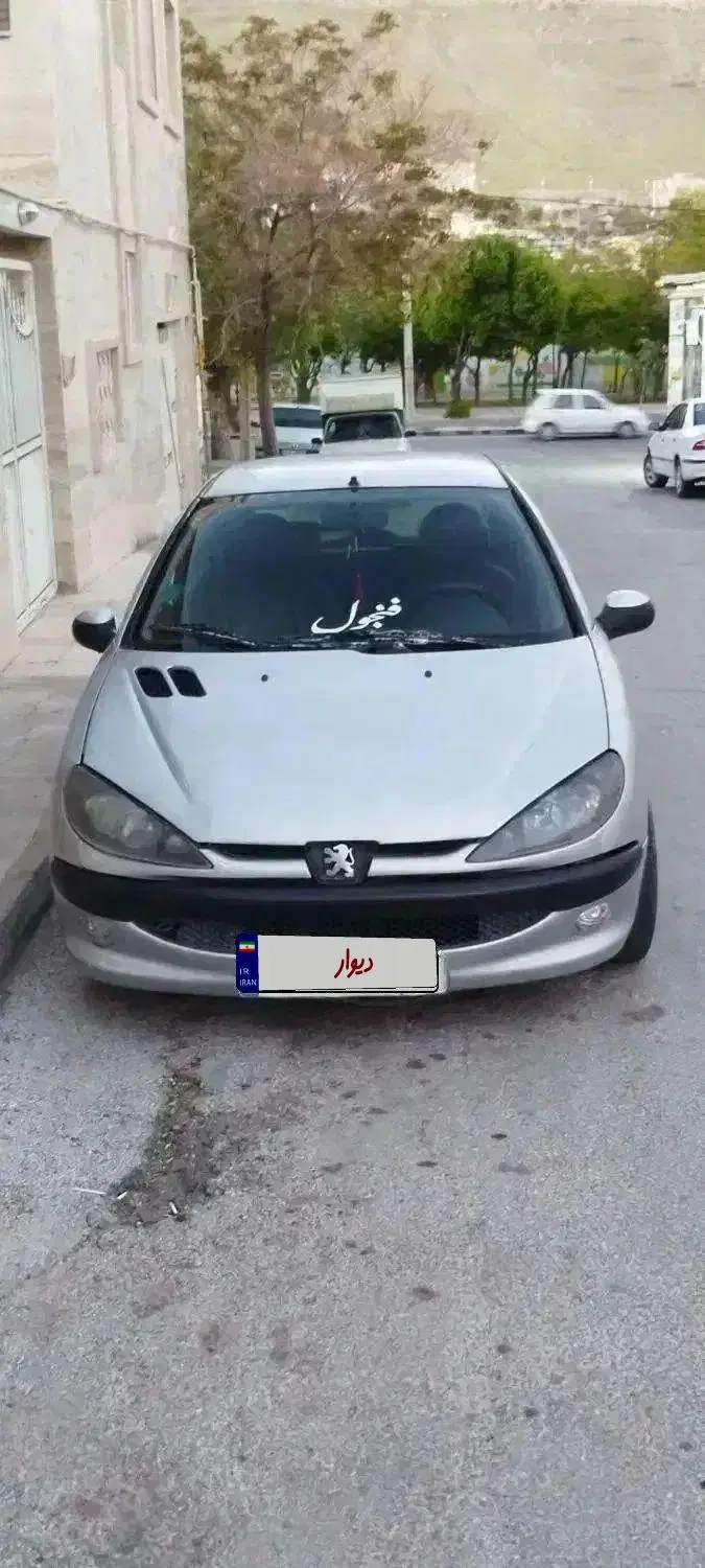 ۲۰۶ تیپ ۲ مدل ۸۴|خودرو سواری و وانت|بیجار, |دیوار