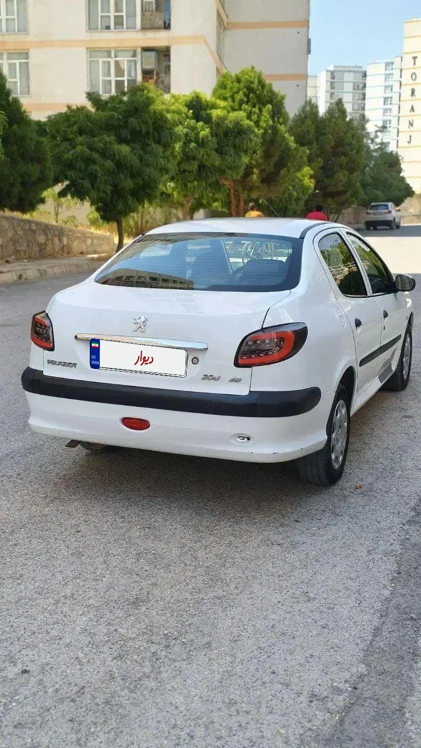 206 sd V8 مدل 98|خودرو سواری و وانت|کرمانشاه, |دیوار