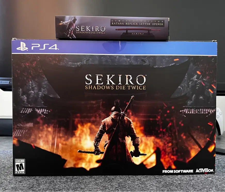 Sekiro collctors edition and katana letter opener|کنسول، بازی ویدئویی و آنلاین|تهران, دردشت|دیوار