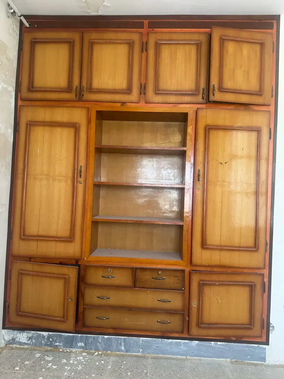 کمد دیواری|جاکفشی، کمد، دراور|ایذه, |دیوار