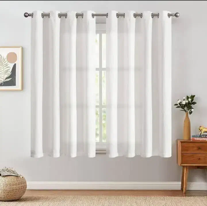 حریر ساده|پرده، رانر، رومیزی|فولادشهر, مسکن مهر فولادشهر|دیوار