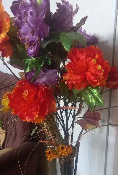 گل وگلدون|گل مصنوعی|بروجرد, |دیوار