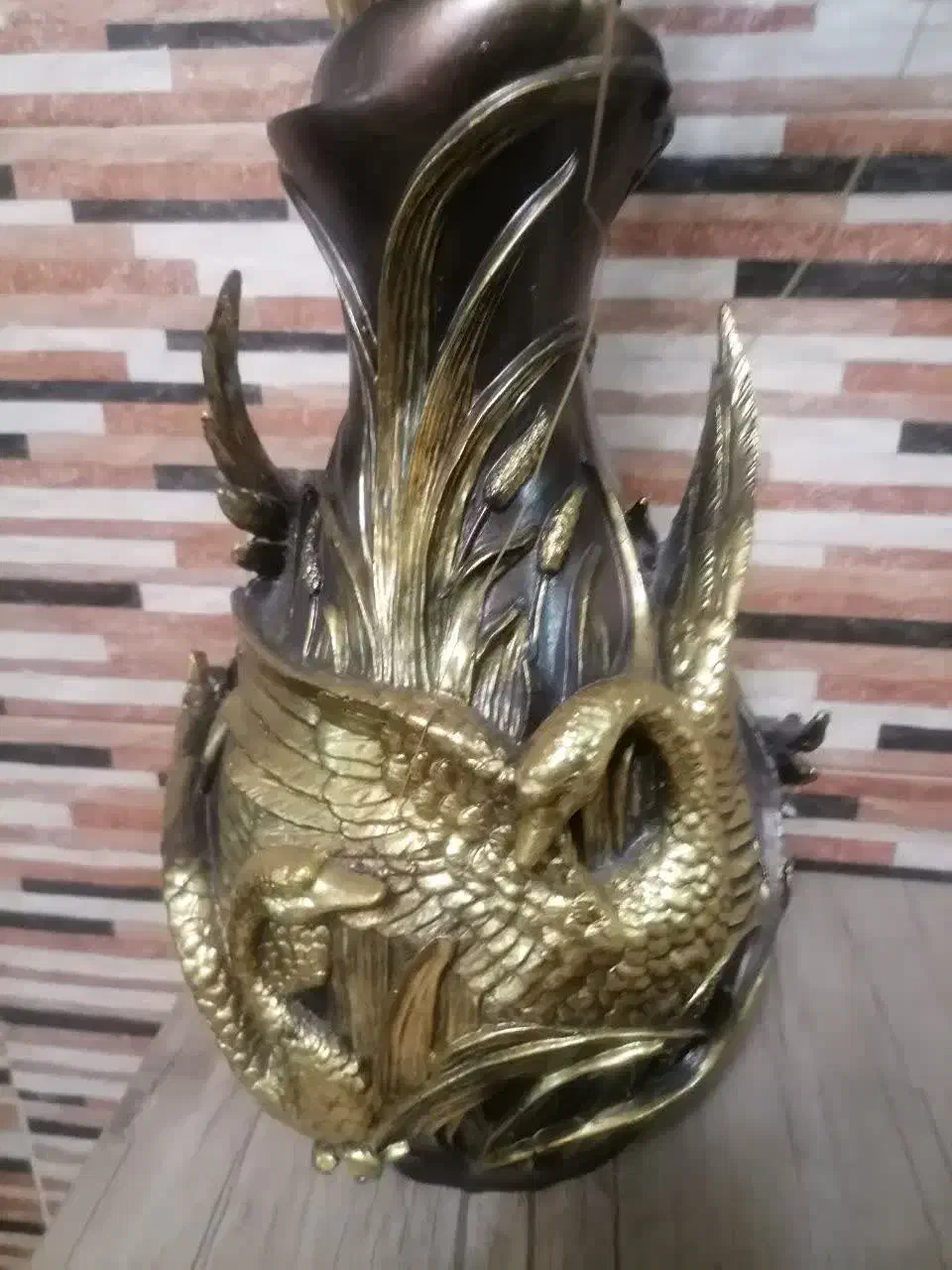 گلدان|گل مصنوعی|تهران, مینابی|دیوار