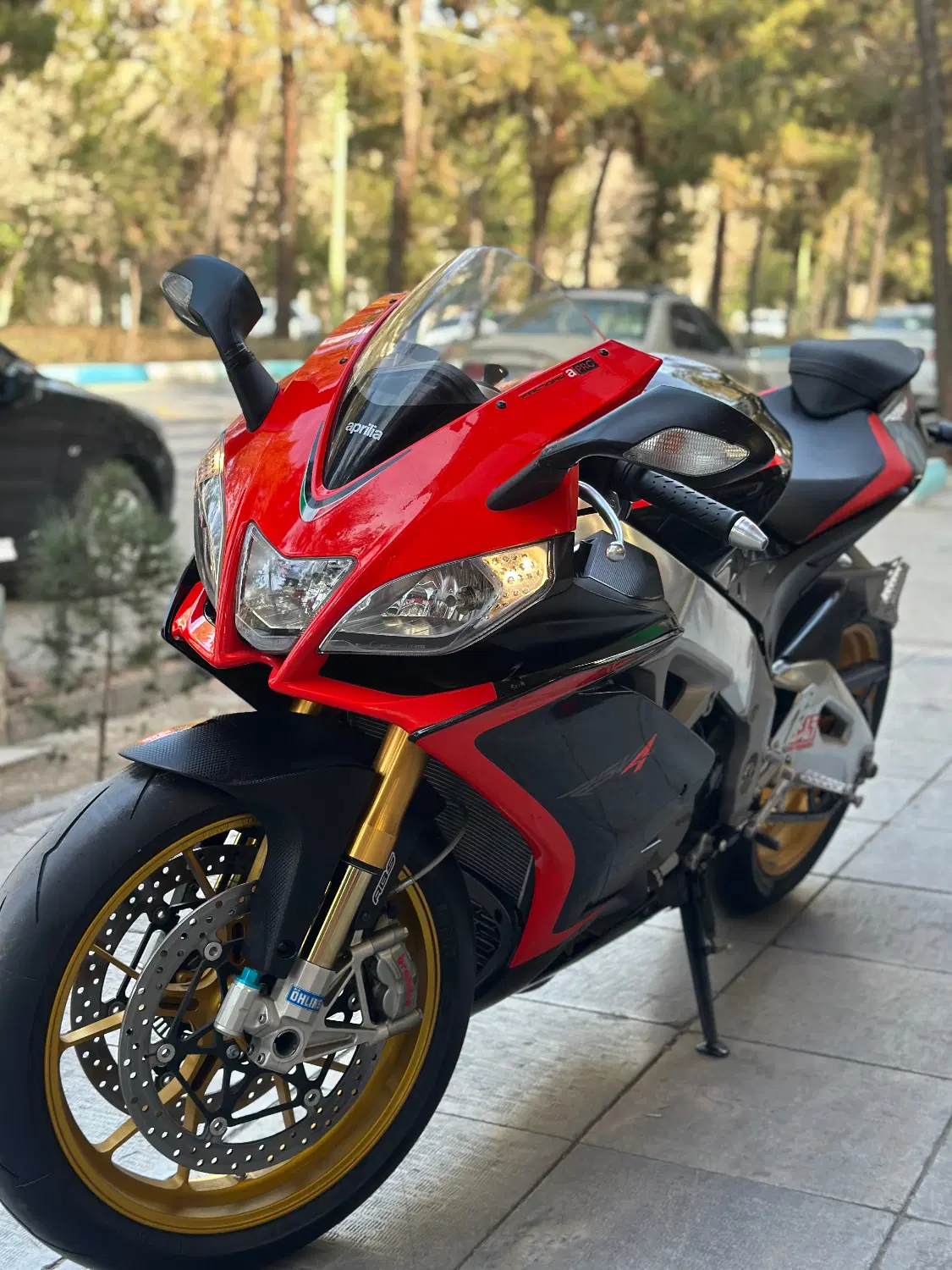 Aprilia rsv 4 1000cc|موتورسیکلت|تهران, ونک|دیوار